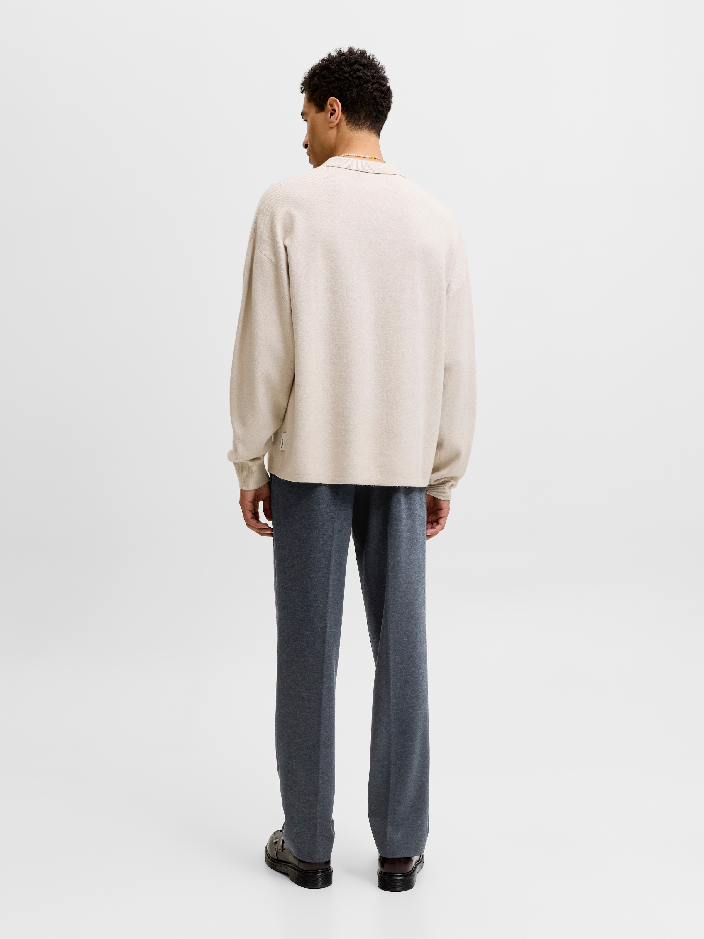 Jack & Jones Pantalon en tissu »JPRMARTIN JERSEY TROUSER SN«  Mélange de matières, coupe slim