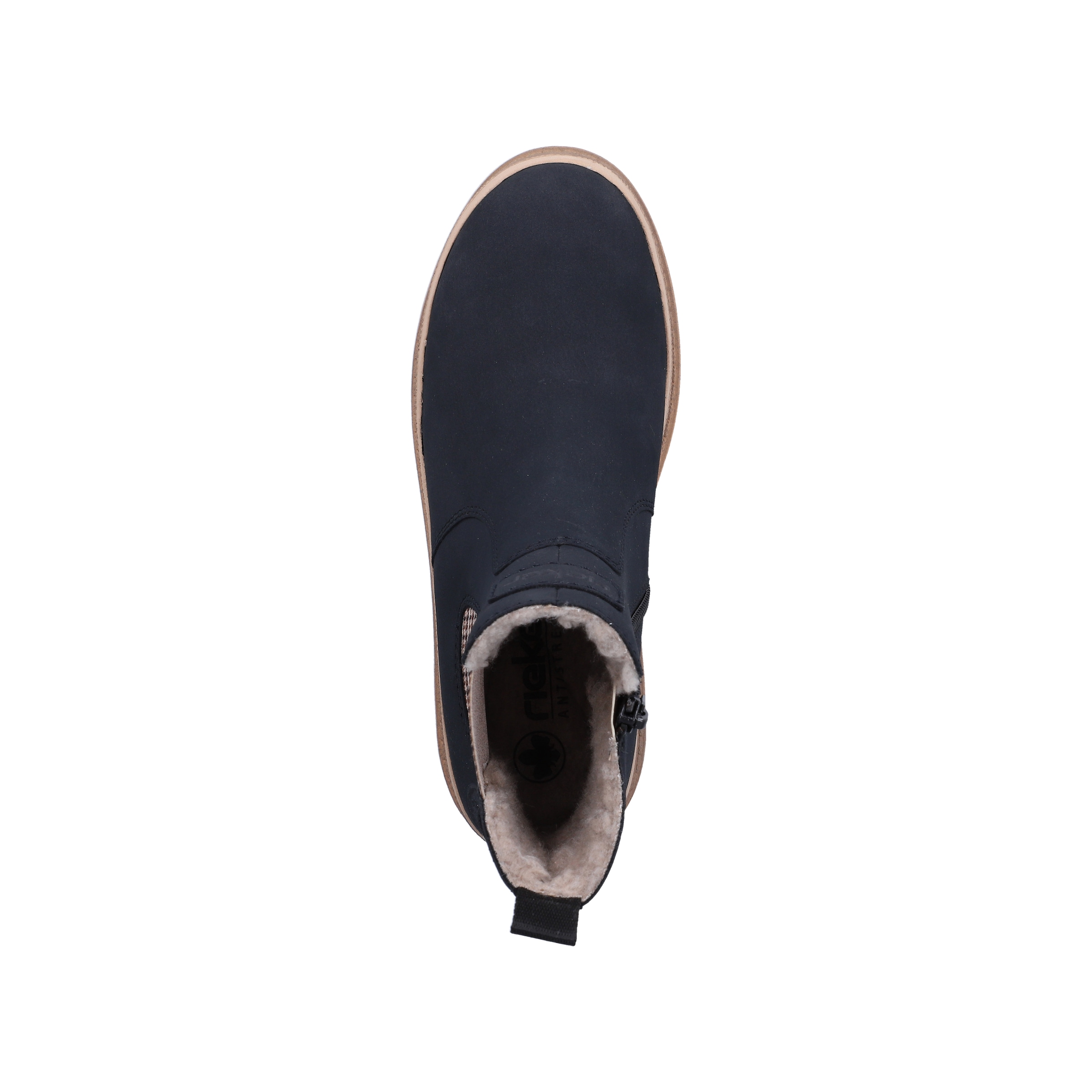 Rieker Bottes d'hiver  chelsea boots, bottines à plateforme, bottines zippées à l'intérieur