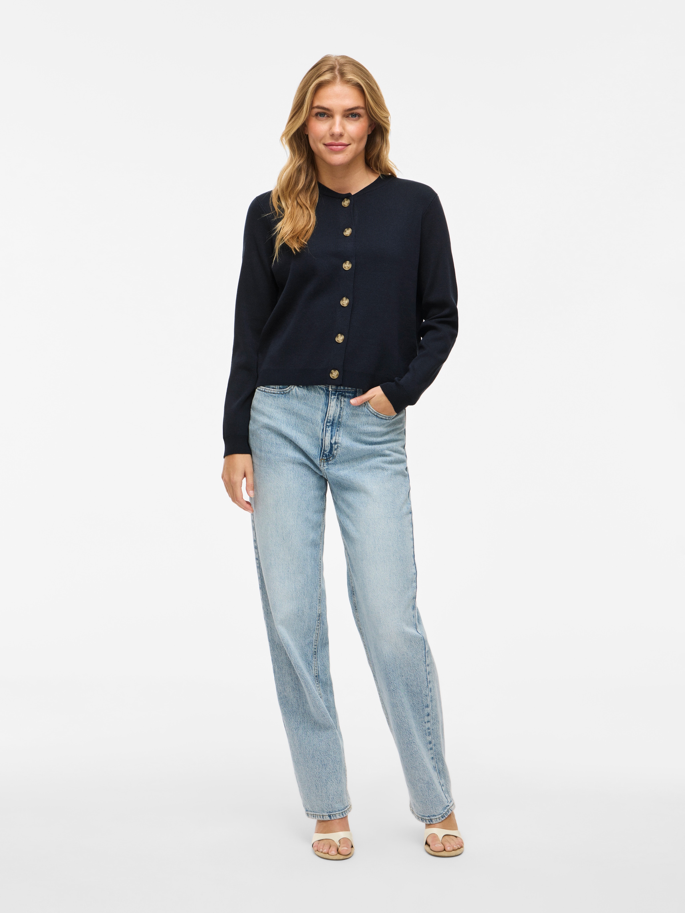 Vila Veste en tricot »VIOSTRIA O-NECK L/S CARDIGAN - NOOS«