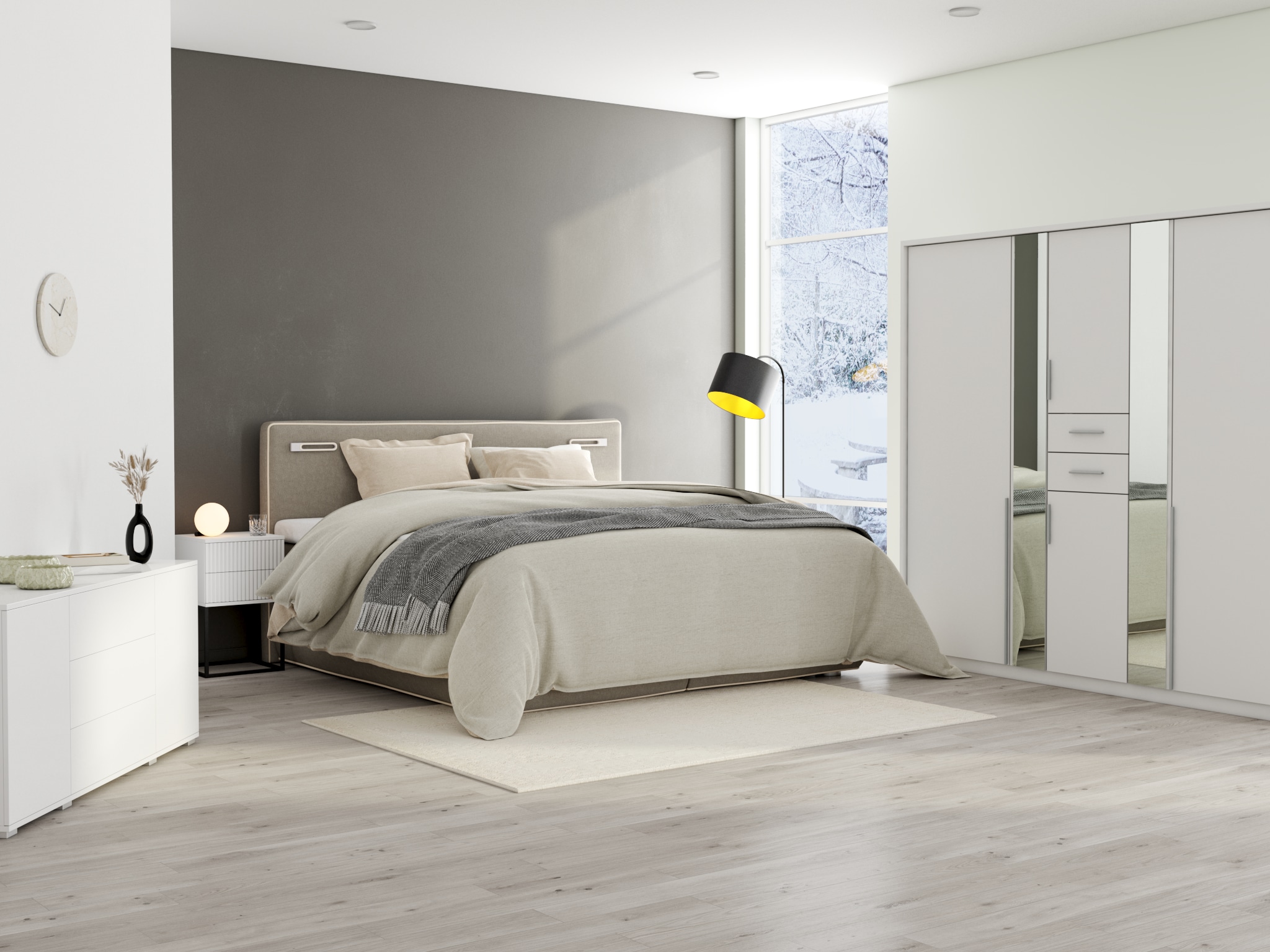 andas Vase décoratif »Maélia« aus Keramik, in aussergewöhnlichem Design