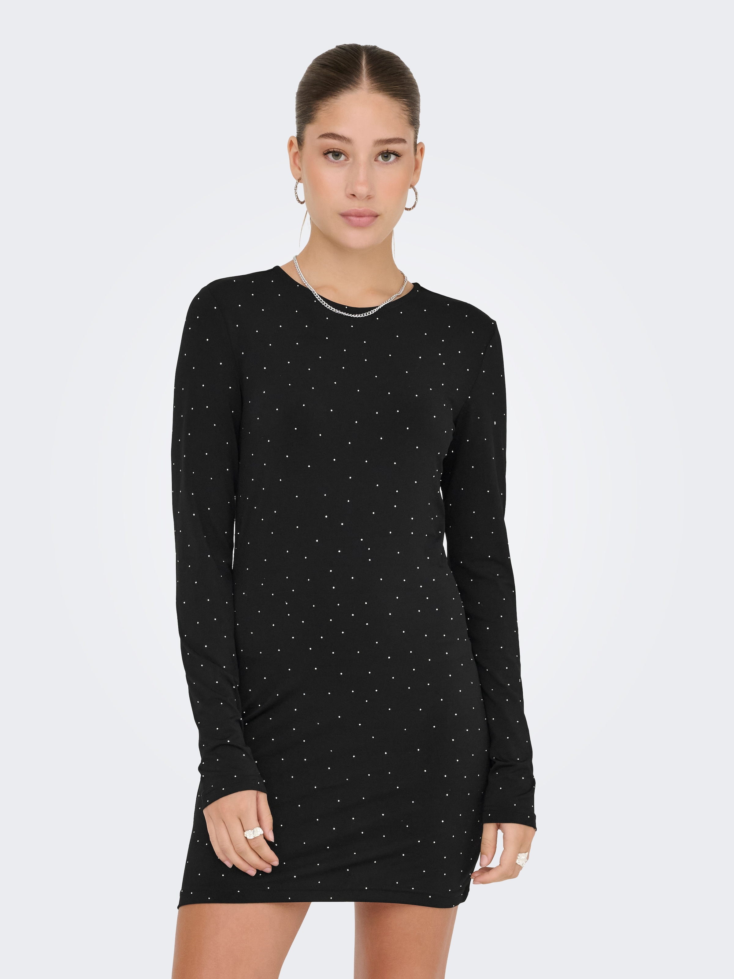 ONLY Minikleid »ONLZITA L/S O-NECK SHORT DRESS BF JRS« Sommerkleid