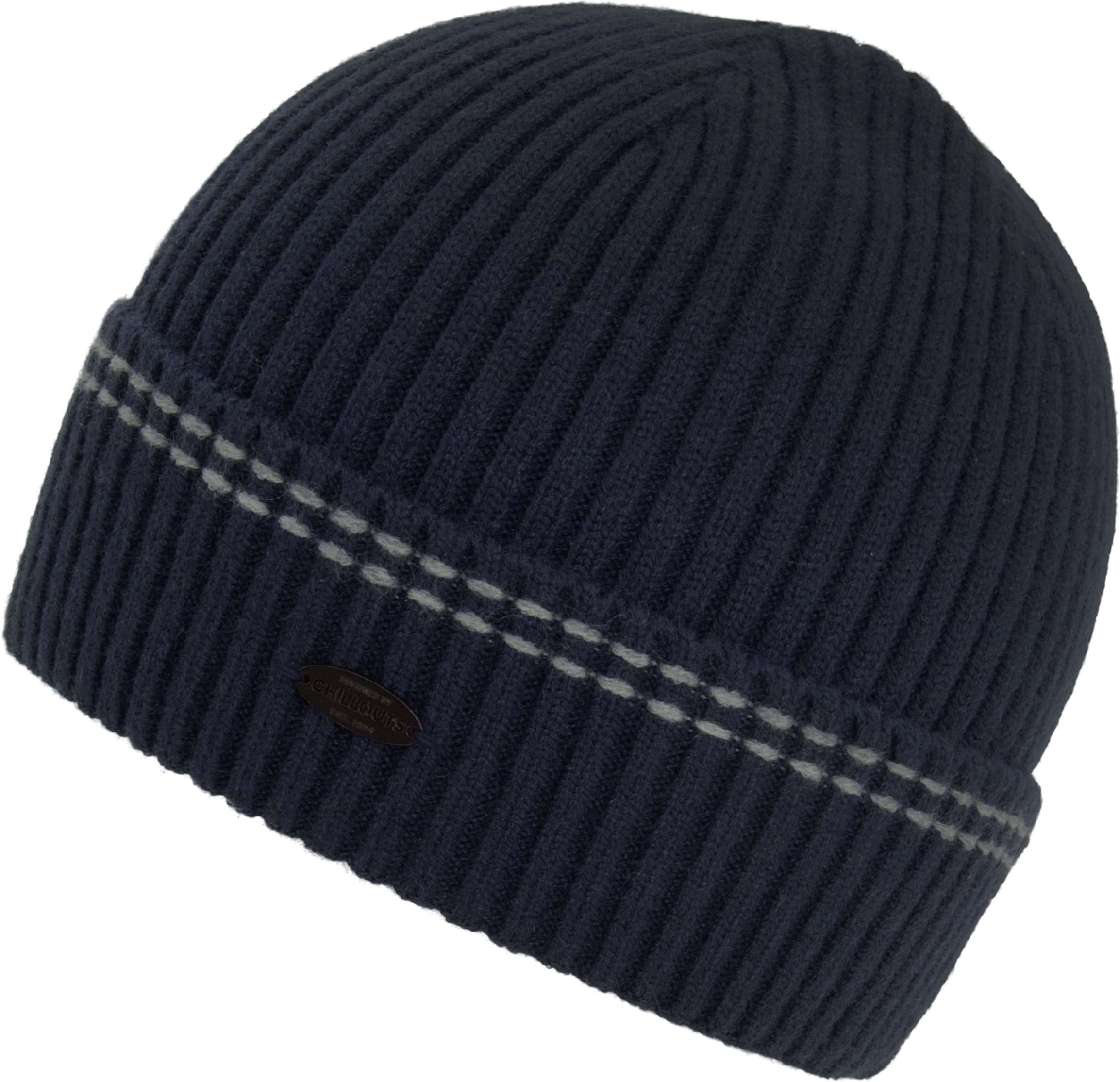 chillouts Beanie »Kiran Hat« mit Umschlag und Rippstrickoptik