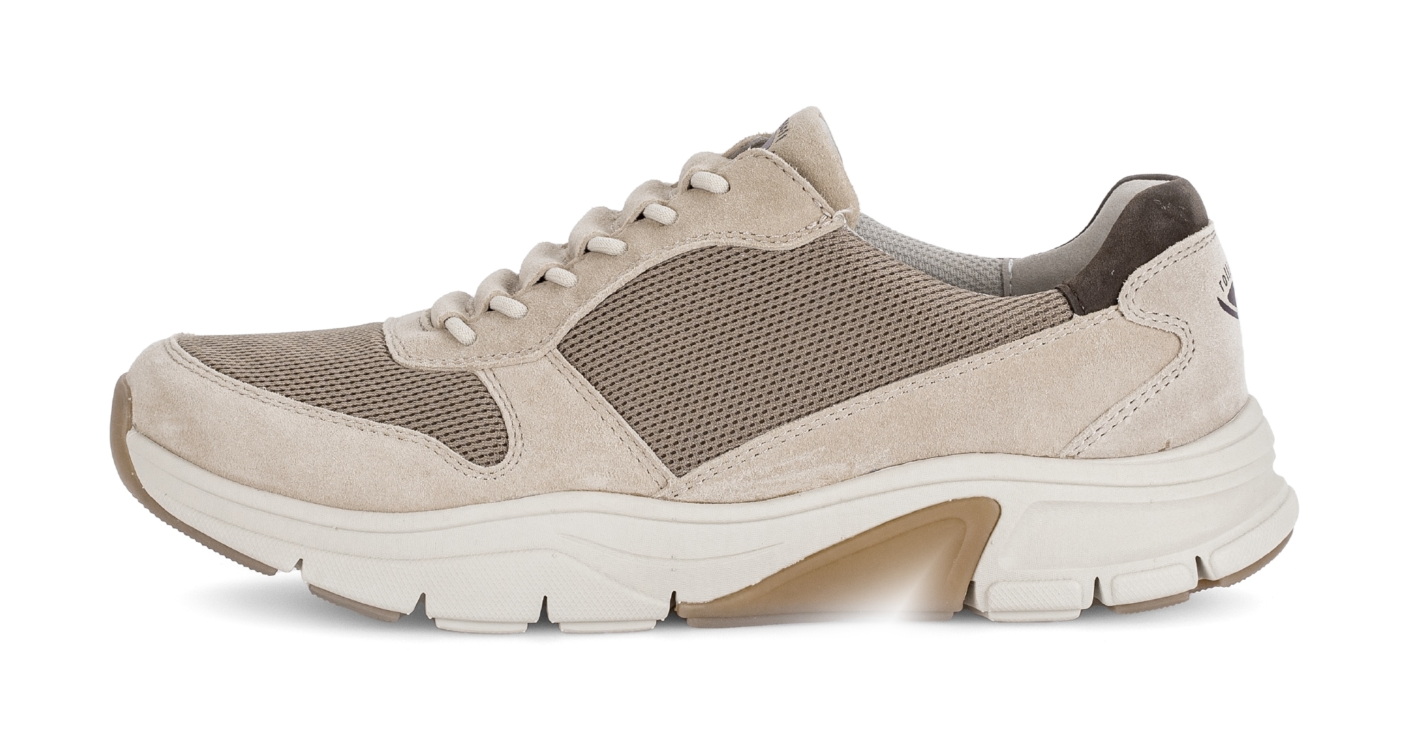 rollingsoft Baskets slip-on  Chaussure de loisir, slipper avec empiècement contrasté au talon, largeur G