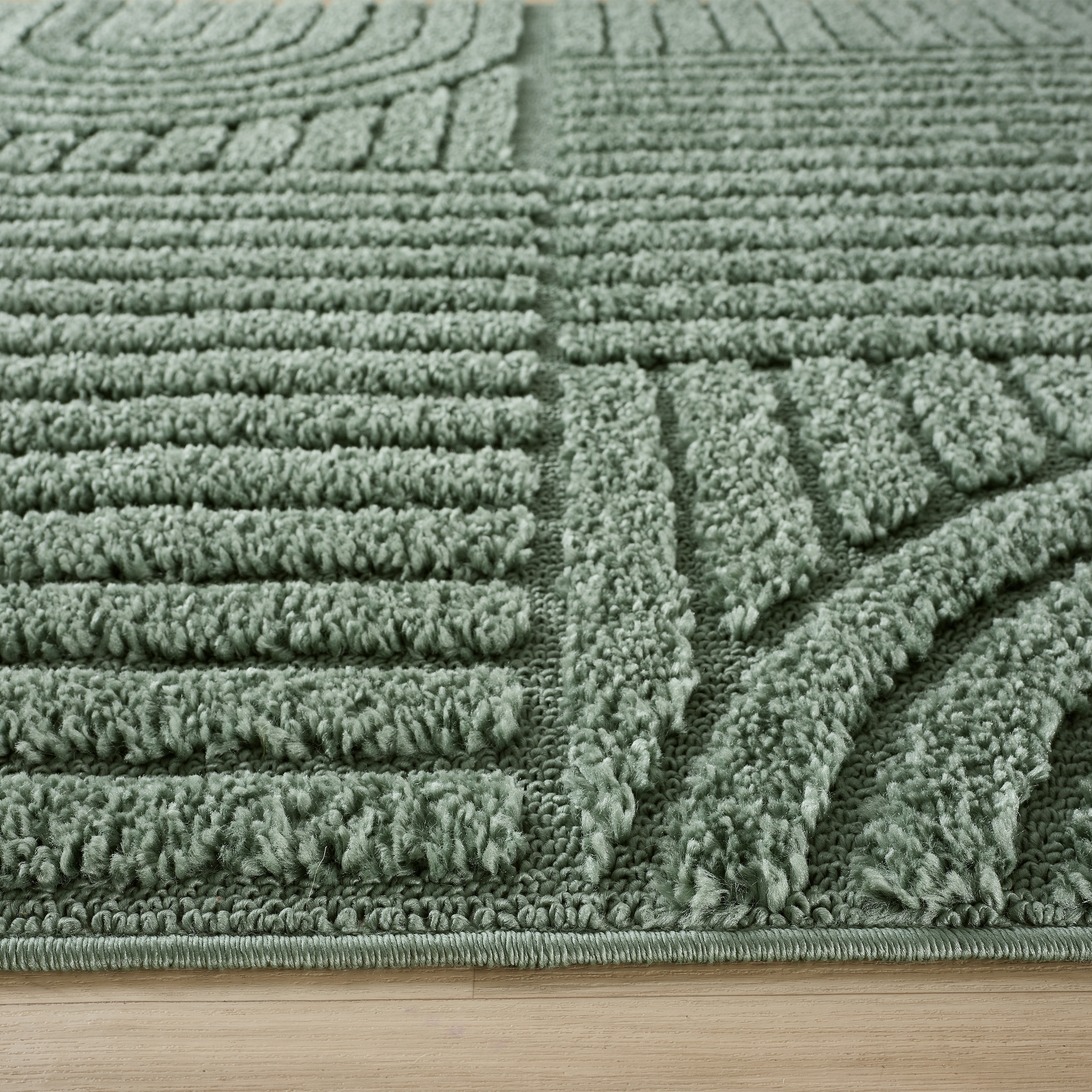 GOODproduct Tapis »Jonne, Boho-Design, Scandi, Designteppich« Rectangulaire 20 mm Höhe Hoch-Tief, 3D Optik, skandinavischer Stil, Wohnzimmer, Schlafzimmer