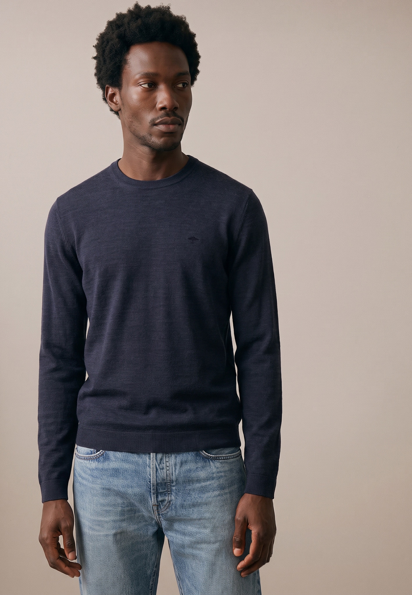 FYNCH-HATTON Pull en laine mit Wolle