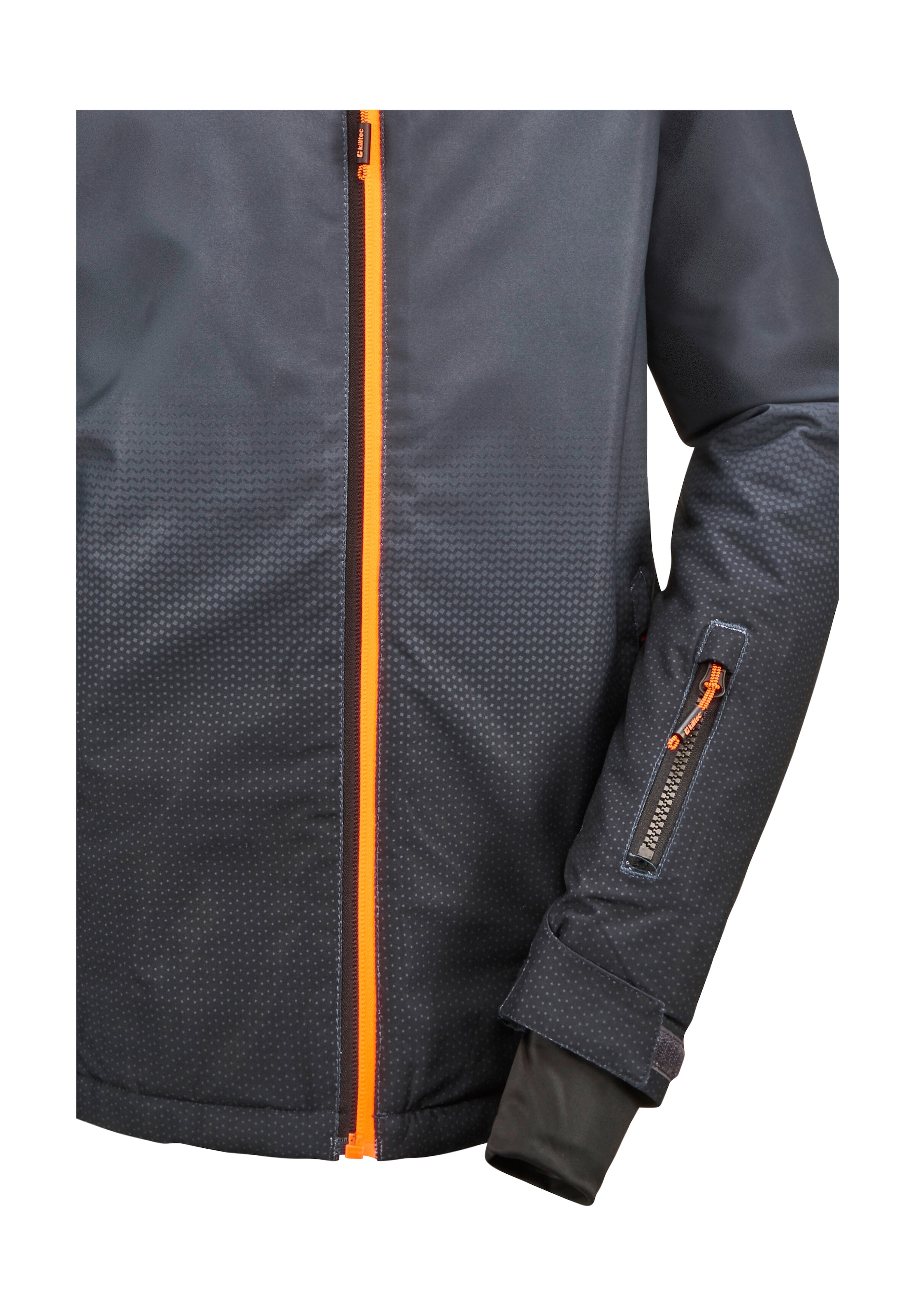 Killtec Veste d'extérieur »Lynge BYS JCKT E« Wasserdichte Funktionsjacke mit Schneefang und coolem Design