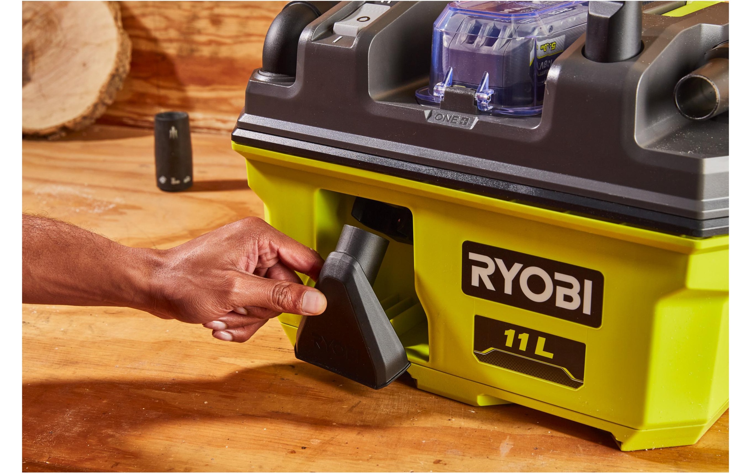   Aspirateur eau et poussière »RYOBI, RV1811-0 ohne Akku und Ladegerät«
