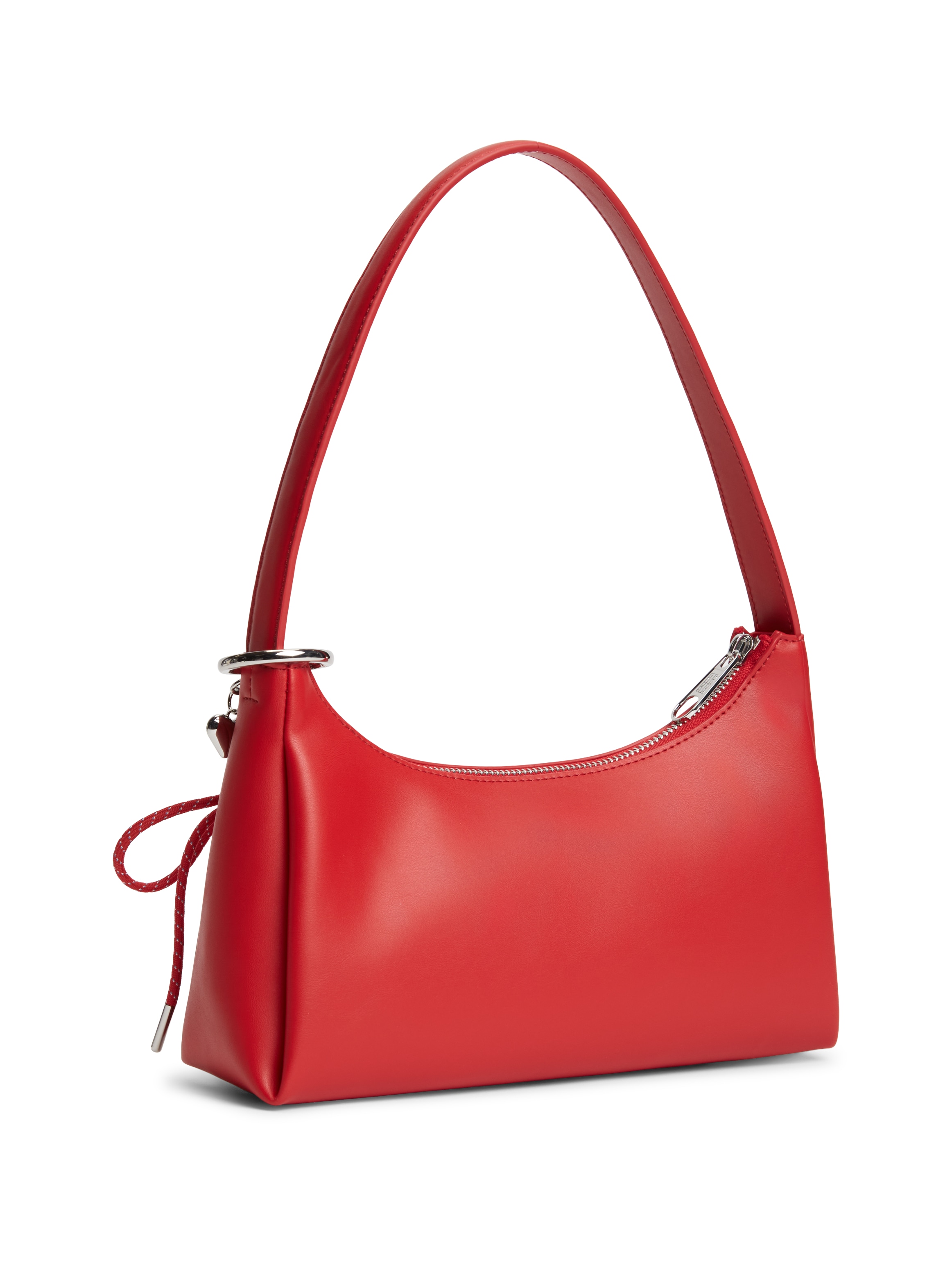 Tommy Jeans Sac à bandoulière »TJW CITY CHARM SHOULDER BAG« Sac à épaule femme, sac à main avec élément décoratif coloré