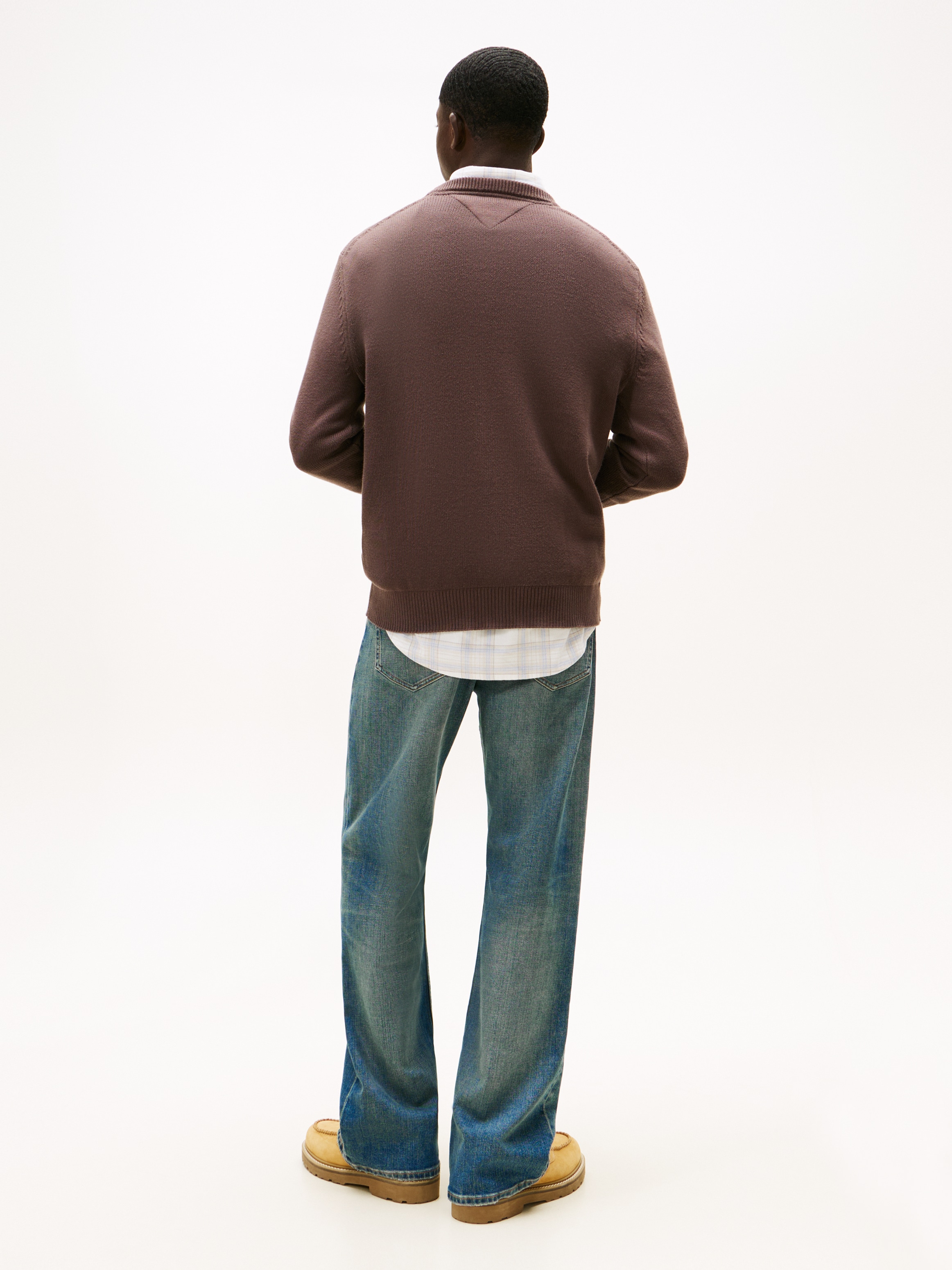 Tommy Jeans Pull à col rond Slim fit mit Rundhalsausschnitt