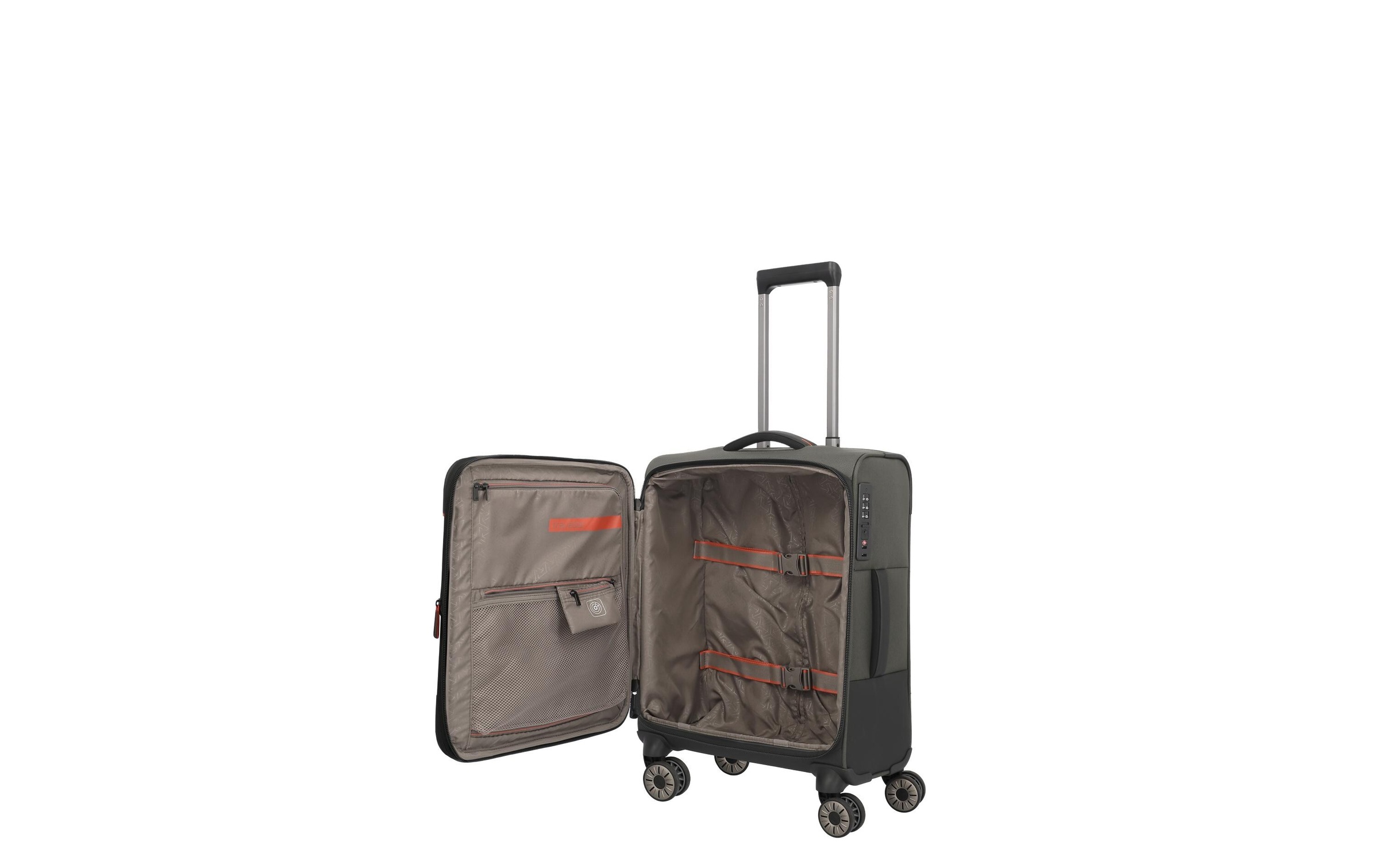 travelite Trolley »travelite Crosslite Trolley S Erweiterbar, 46 l« 46 l 4 Rollen
