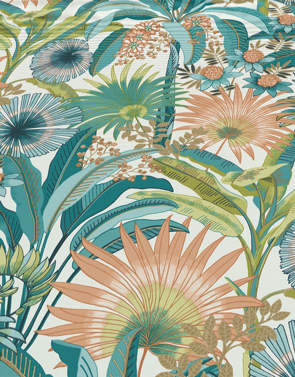 Erismann Vliestapete »Vliestapete Flower Power« geprägt Phthalate frei