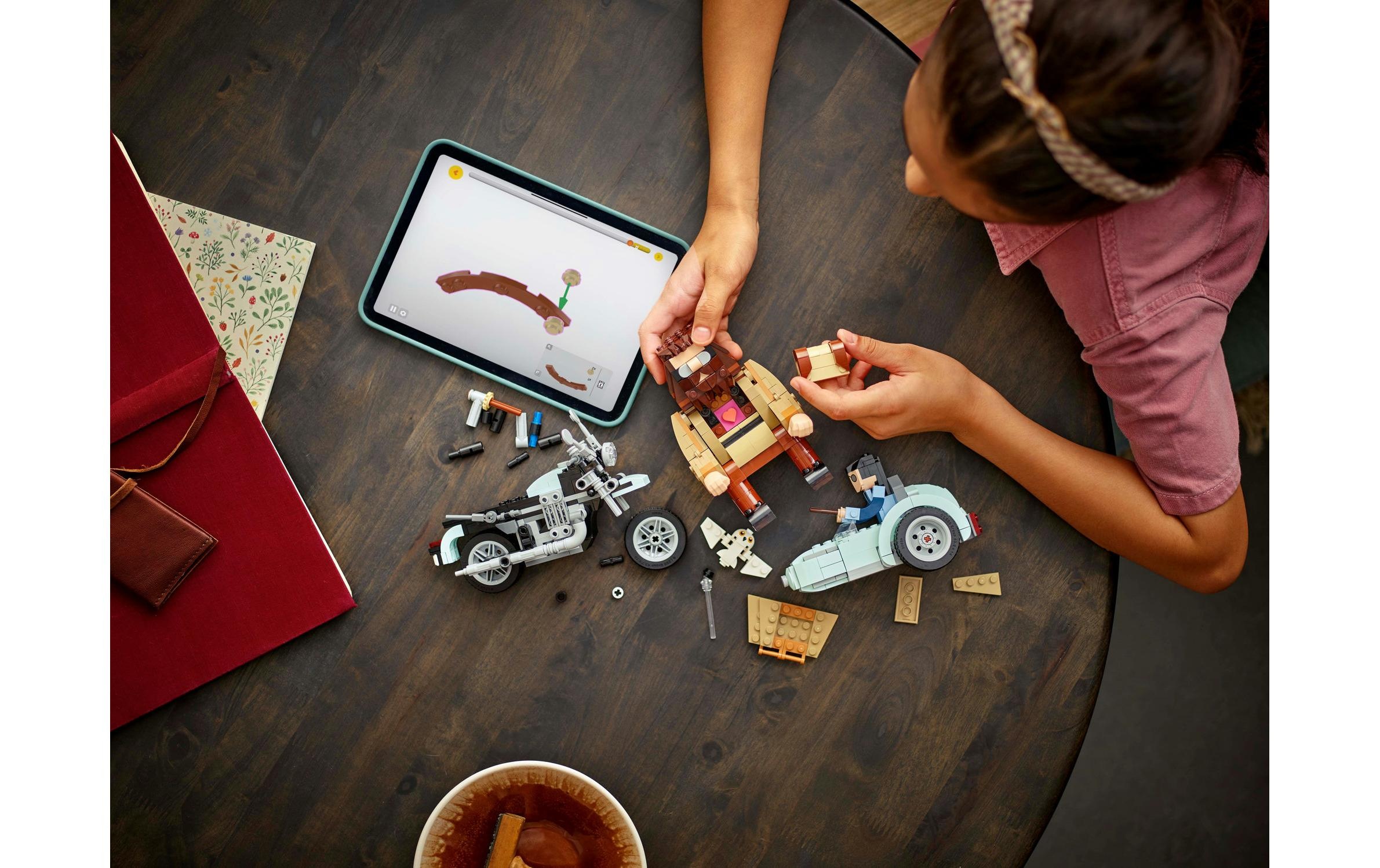 LEGO® Briques de jeu »Harry Potter Hagrids und Harrys Motorradtour 76443«