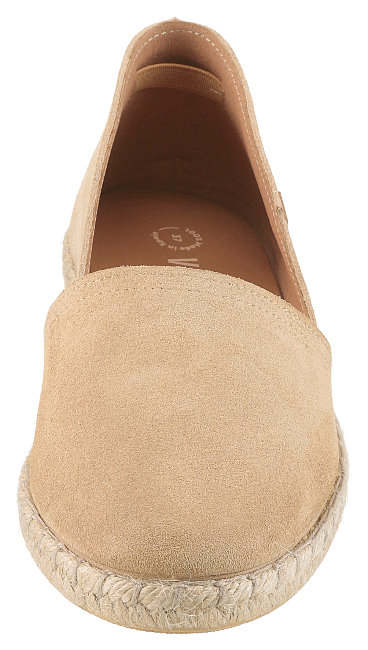 VERBENAS Espadrille »CARMEN SERRAJE«  , Schlupfschuh, Sommerschuh, Loafer mit typischem Jute-Rahmen