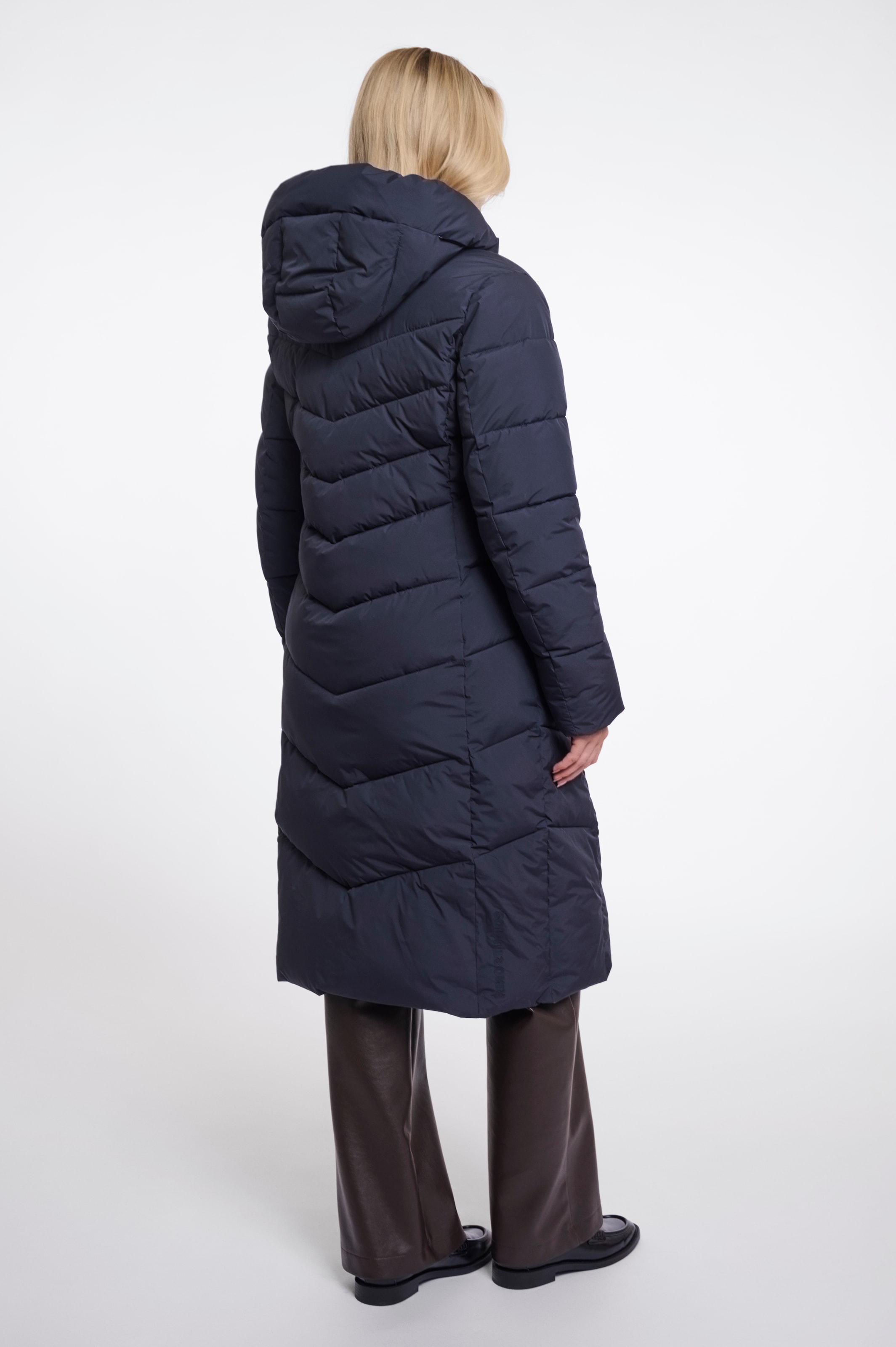 Rino & Pelle Manteau long Manteau matelassé avec capuche