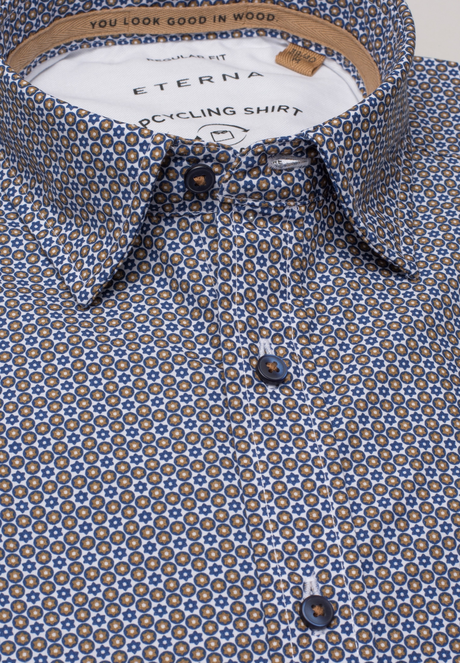 Eterna Chemise à manches longues »REGULAR FIT« EASY IRON (bügelleicht)