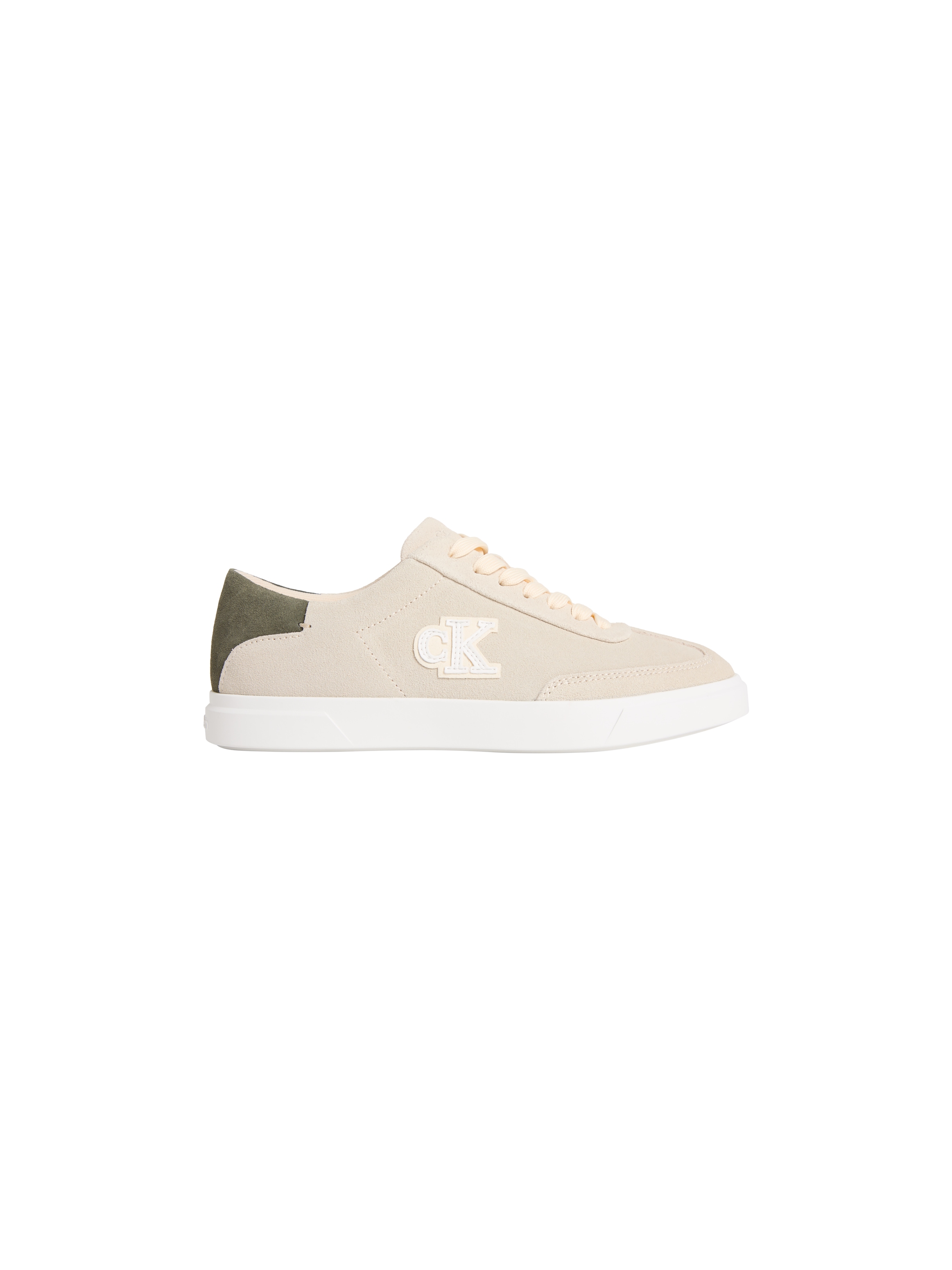 Calvin Klein Baskets à plateforme »LOW PRO CUPS WT SUEDE MG«  Chaussure basse, chaussure à lacets, sneaker décontracté avec logo CK latéral
