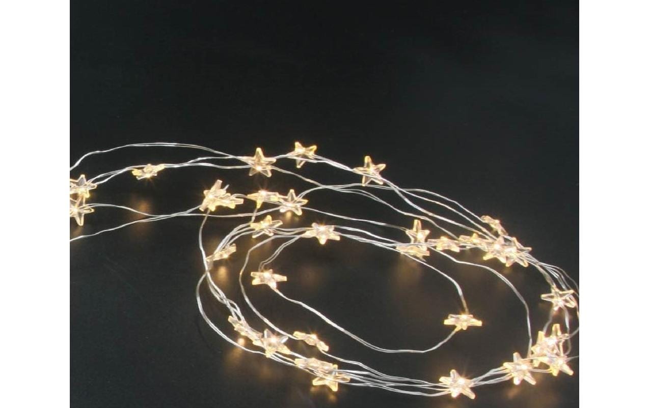   LED-Lichterkette »Dameco Micro Sternen 80 Lampen, 44986 m« 80 Stk.-flammig
