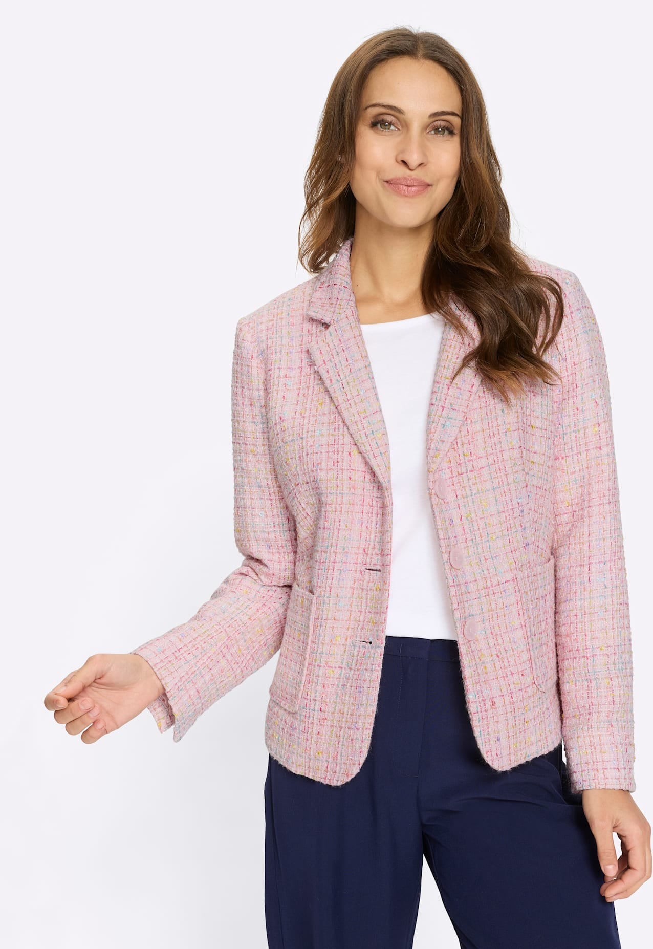 Lady Veste blazer »Bouclé-Blazer«