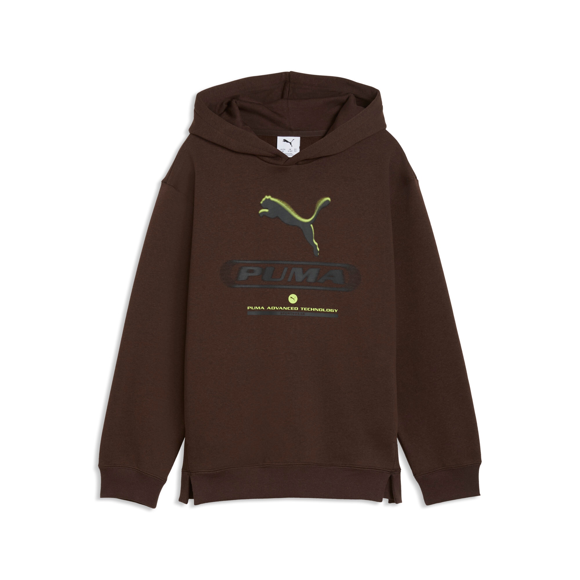 PUMA Kapuzensweatshirt »STREET RELAXED HOODIE FL B«, mit Kapuze, Eingrifftaschen, Ärmellänge lang, für Jugendliche
