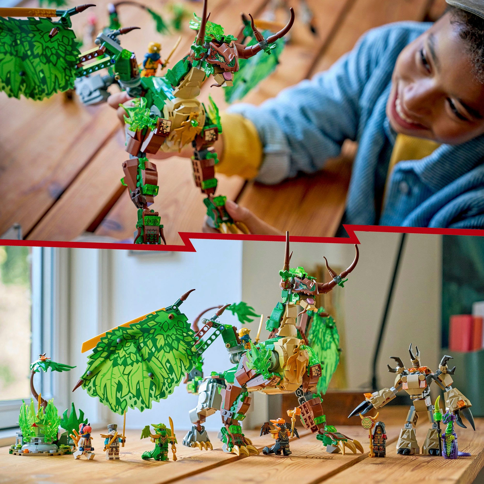 LEGO® Pions de construction »Der Drache des Lebens (71859), LEGO Ninjago«