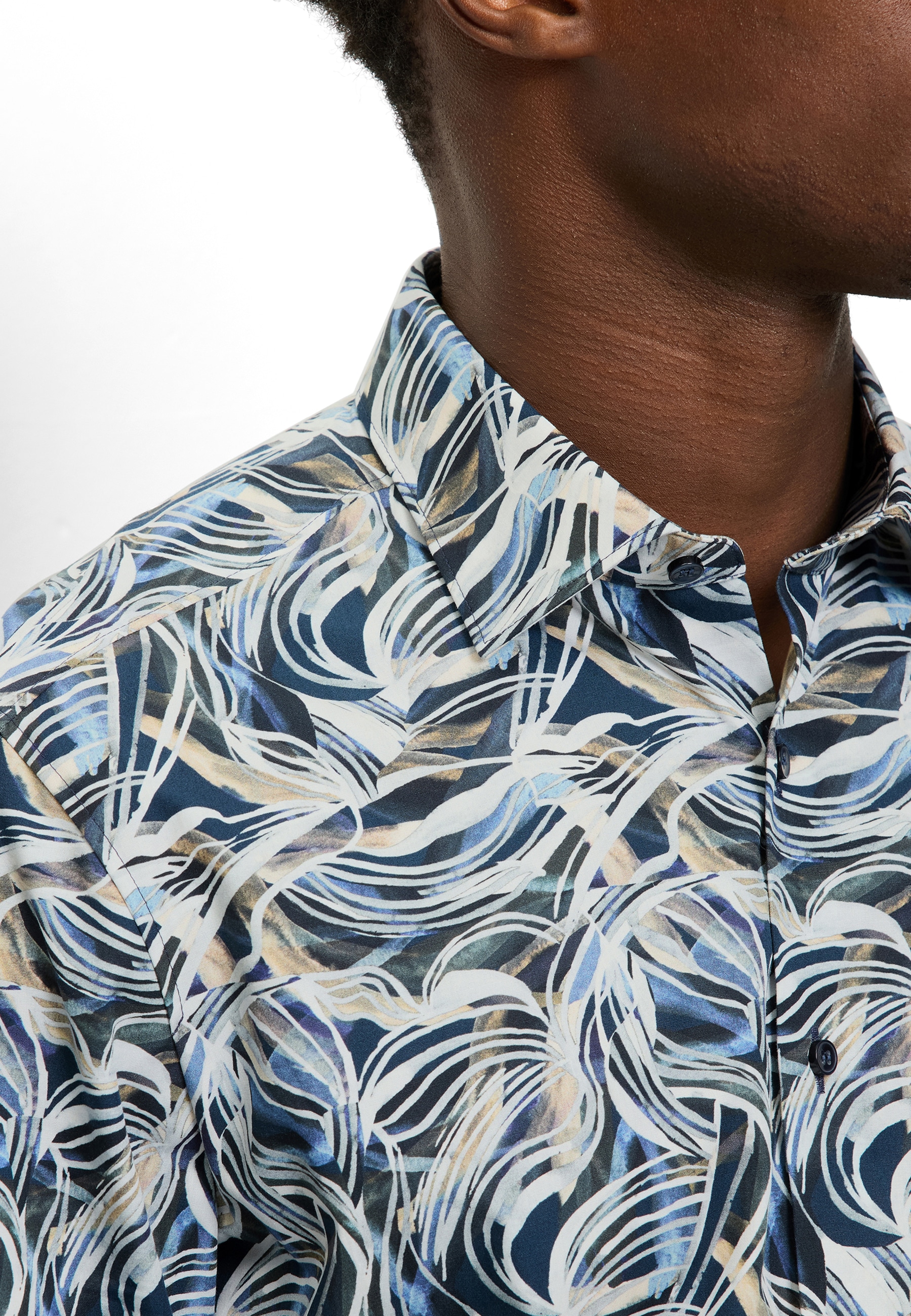 OLYMP Chemise à manches longues »Level Five« Businesshemd, body fit, New York Kentkragen