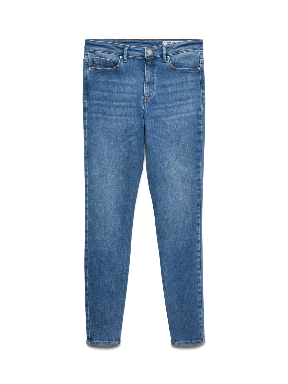Vero Moda Jeans skinny »VMPOLLY MR SKINNY JEANS RA3049 NOOS« Baumwollmischung, skinny fit