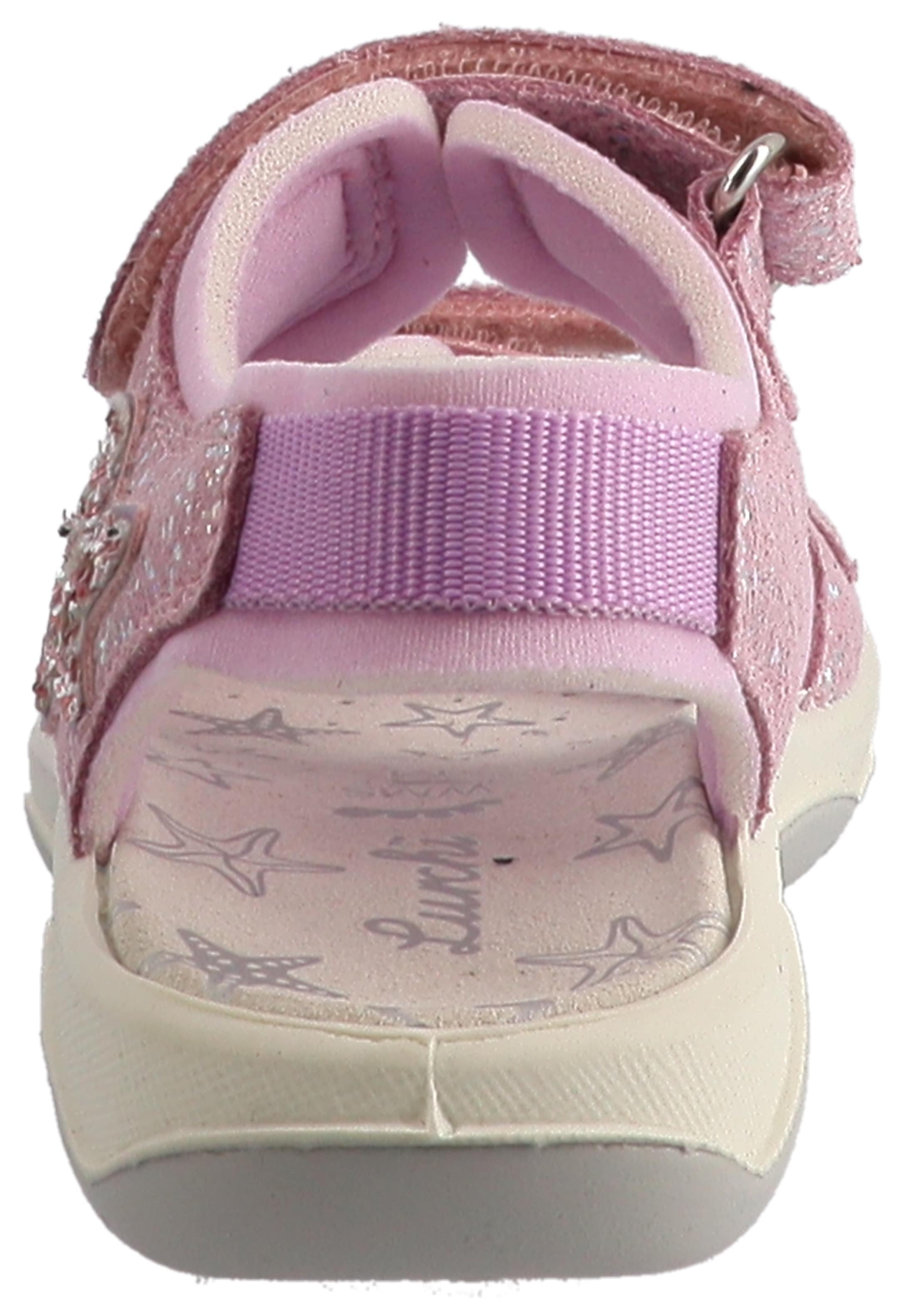 Lurchi 1100000002199 »Fia 2«  Klettschuh mit Glitter, Grössenschablone zum Download
