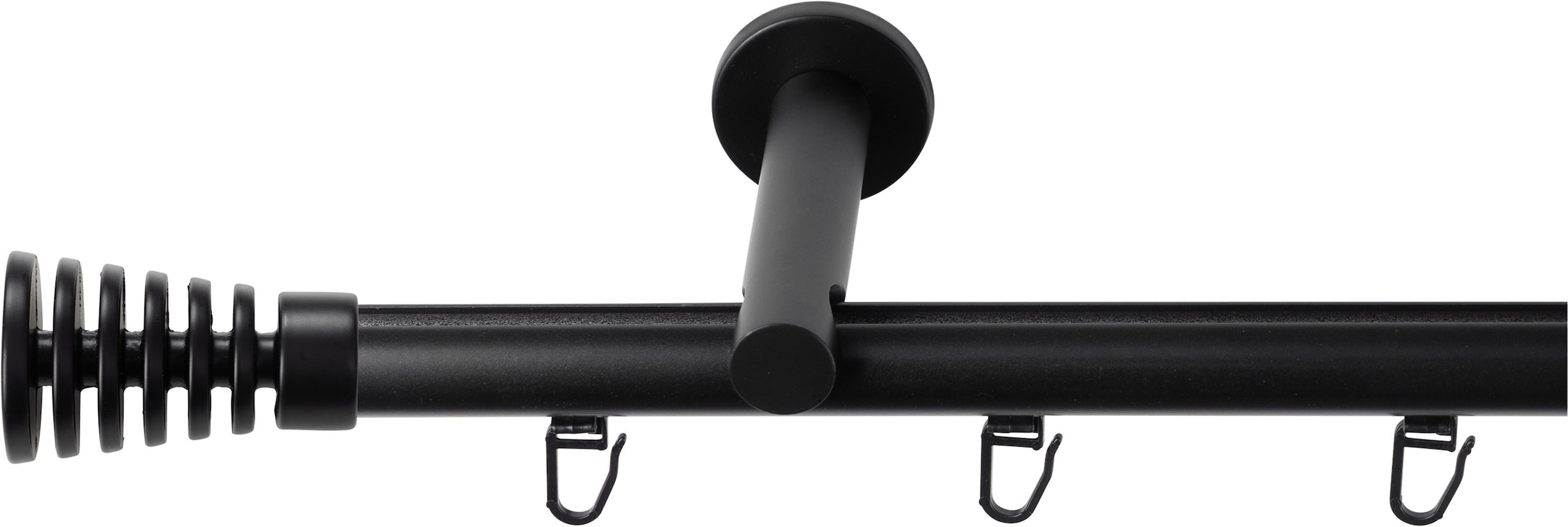 SN DECO GROUP Tringle à rideaux Ø 19 mm 1 course-läufig Fixmass;kürzbar