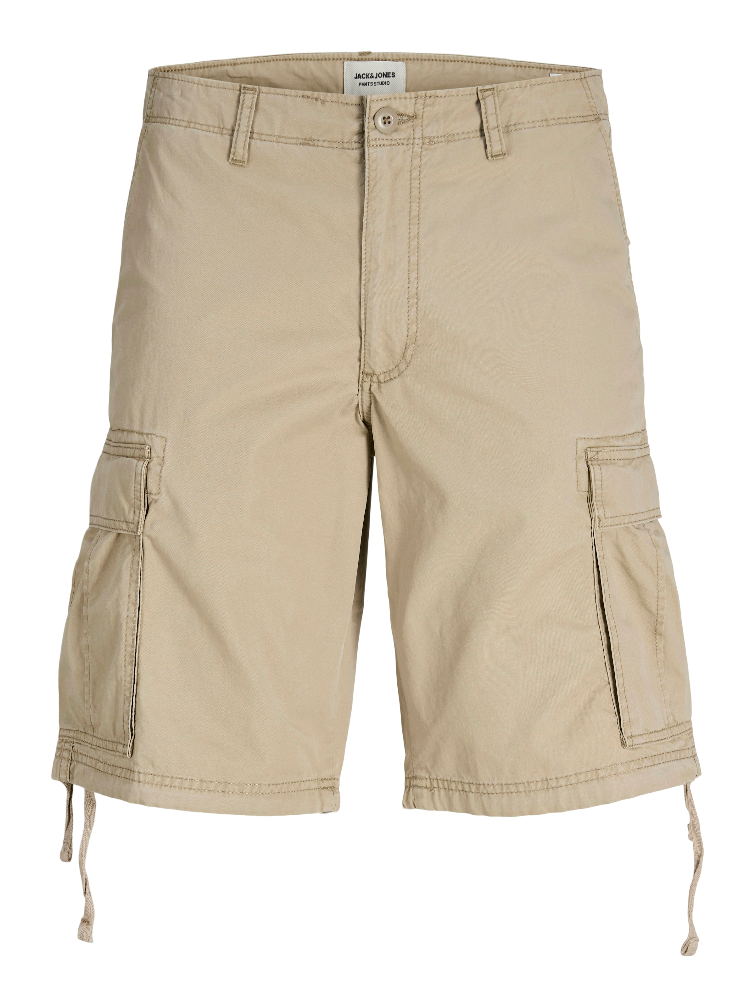 Jack & Jones PlusSize Cargoshorts »JPSTCOLE FRANK CARGO SHORT MID SN PLS«  mit Taschenbändern