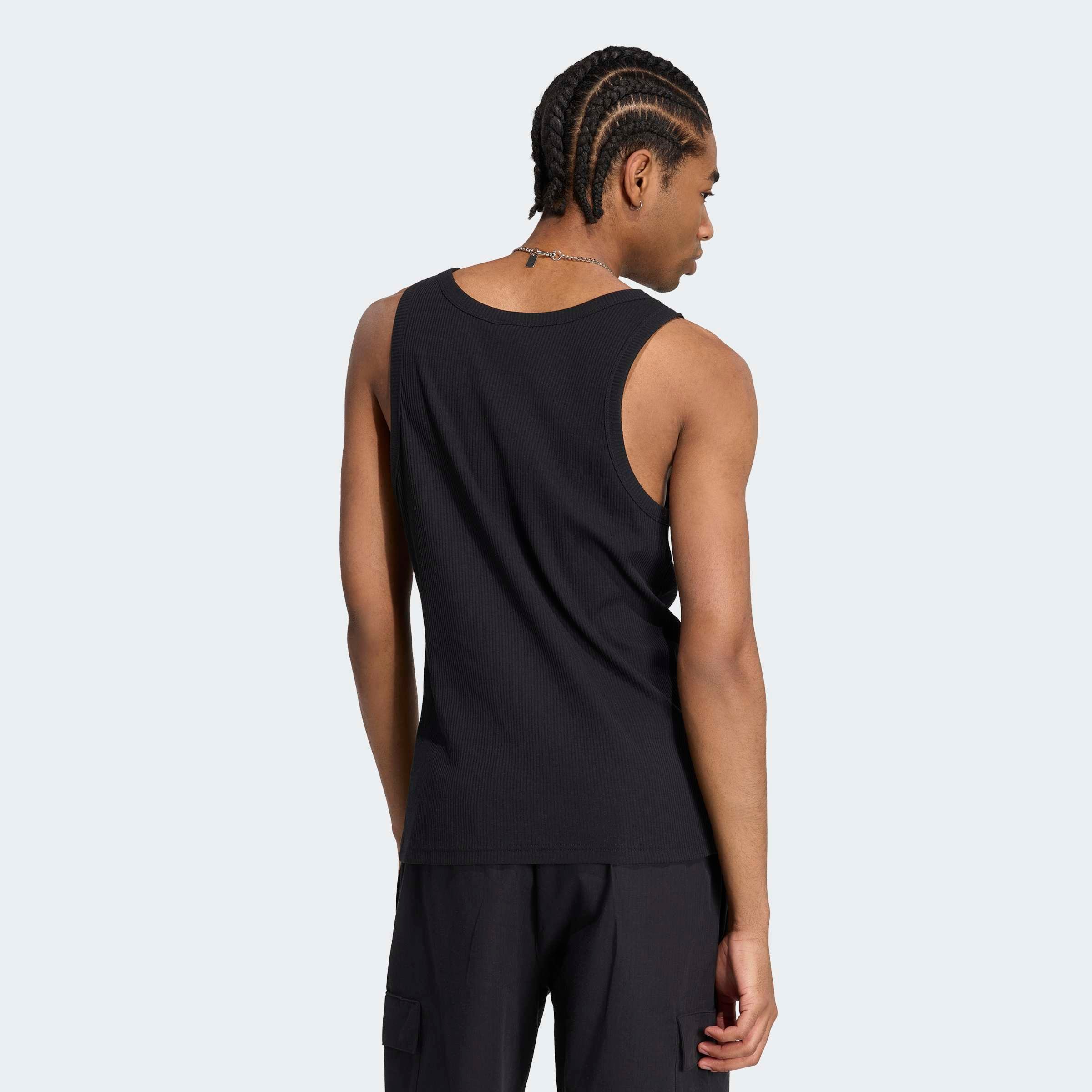 adidas Originals Tanktop »TREFOIL ESSENTIALS« mit Rundhalsausschnitt, ohne Verschluss, aus Baumwolle