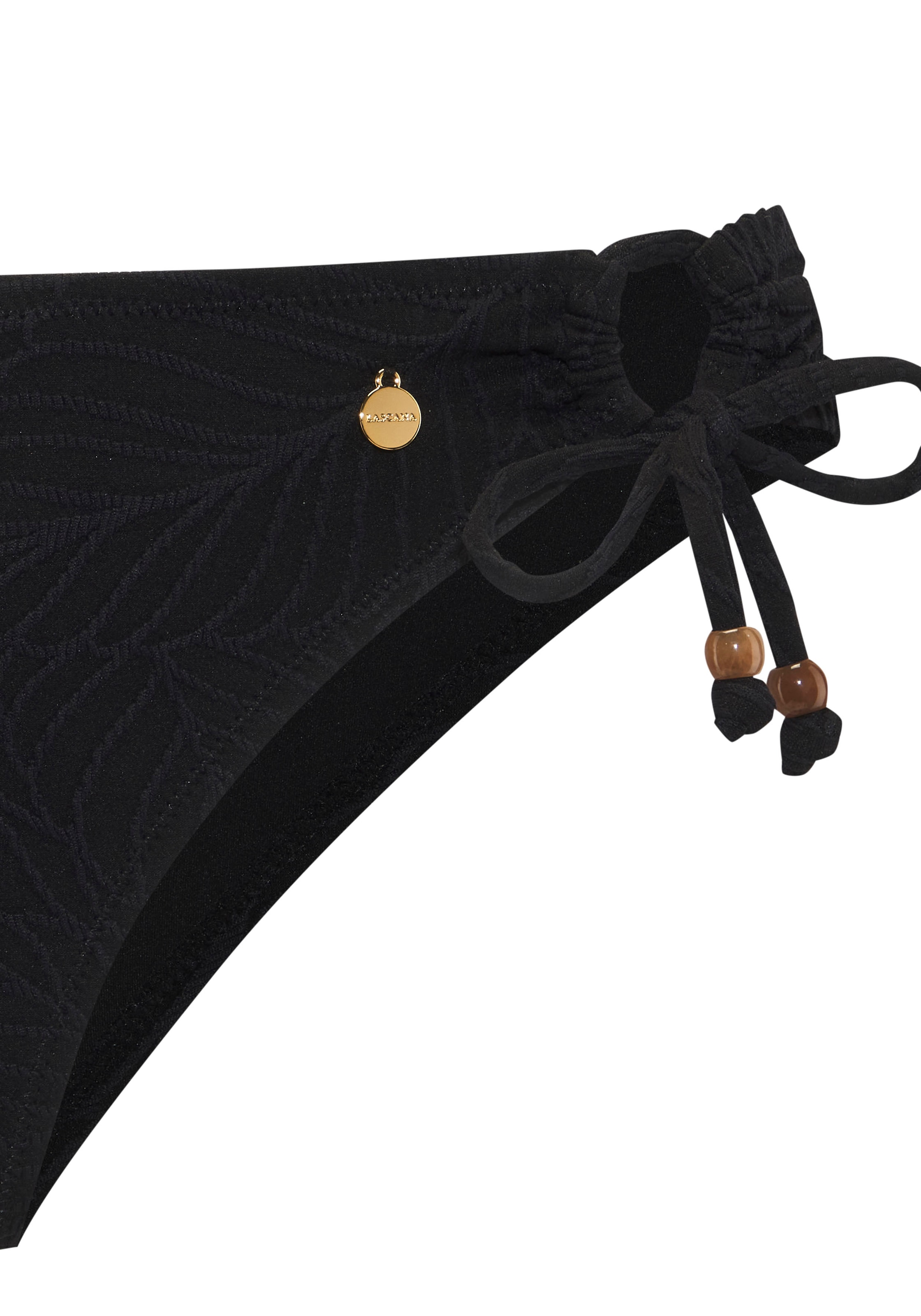 LASCANA Pantalon de bikini »Fay« en tissu structuré élégant
