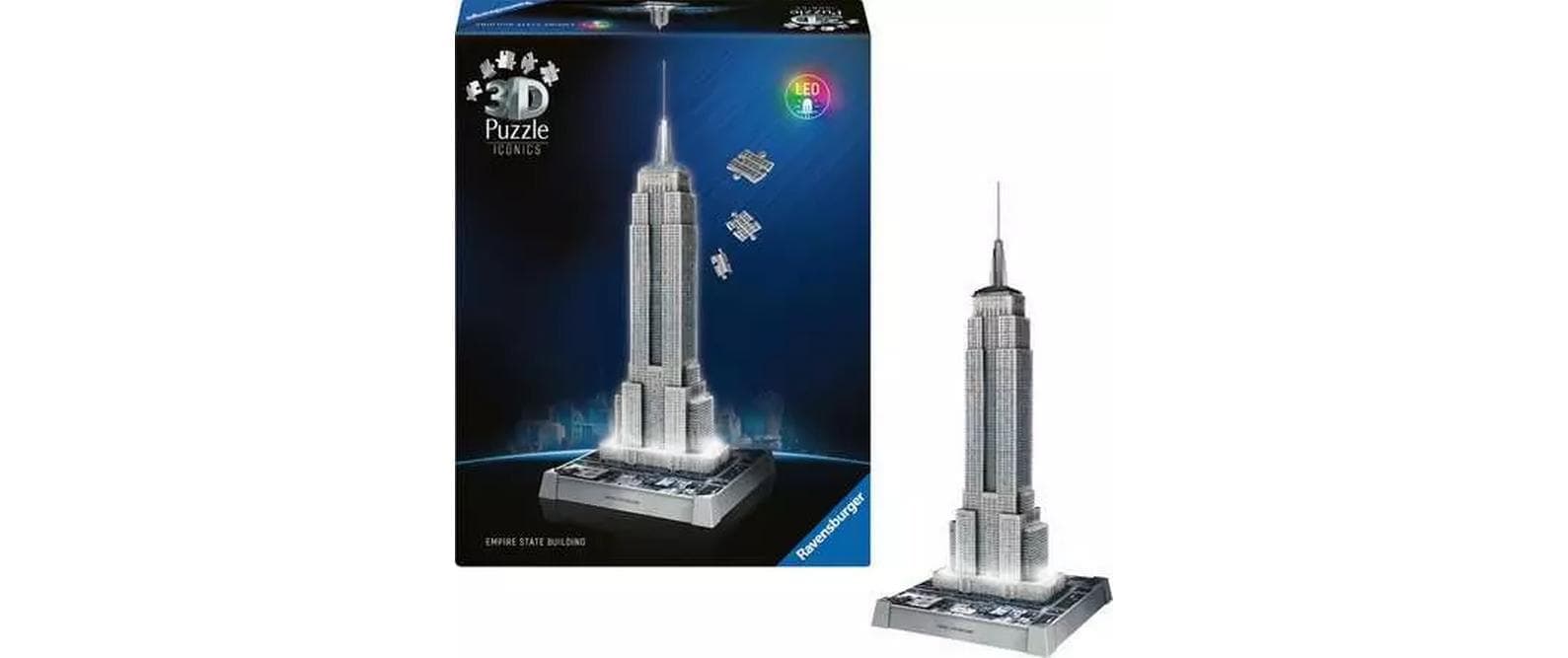 Ravensburger Puzzle 3D »Iconics Empire State Building Light« 3D-Effekt