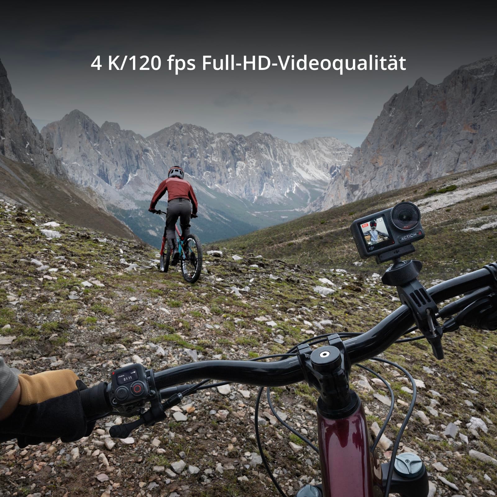 DJI Caméscope »Osmo Action 4 Adventure Combo« 4K Ultra HD