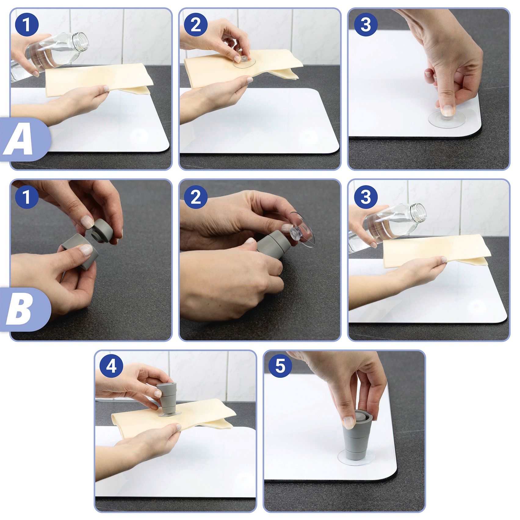 WENKO Herd-Abdeckplatte »Universal Modell Marmor Gold« Herdabdeckung für alle Herdarten, kratzfest, mit rutschfesten Füssen