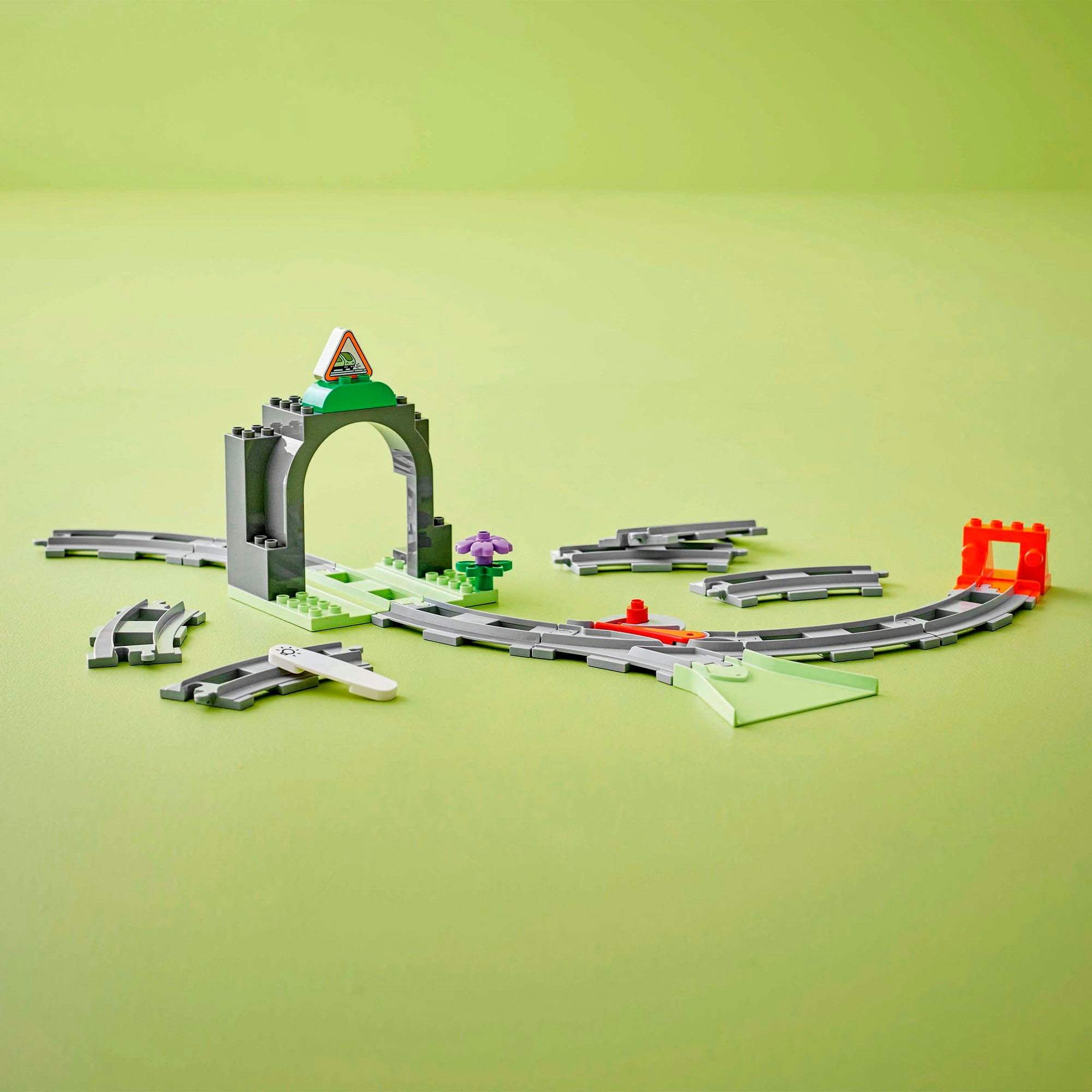 LEGO® Pions de construction »Eisenbahntunnel und Schienen – Erweiterungsset (10425)« LEGO DUPLO Town; Made in Europe
