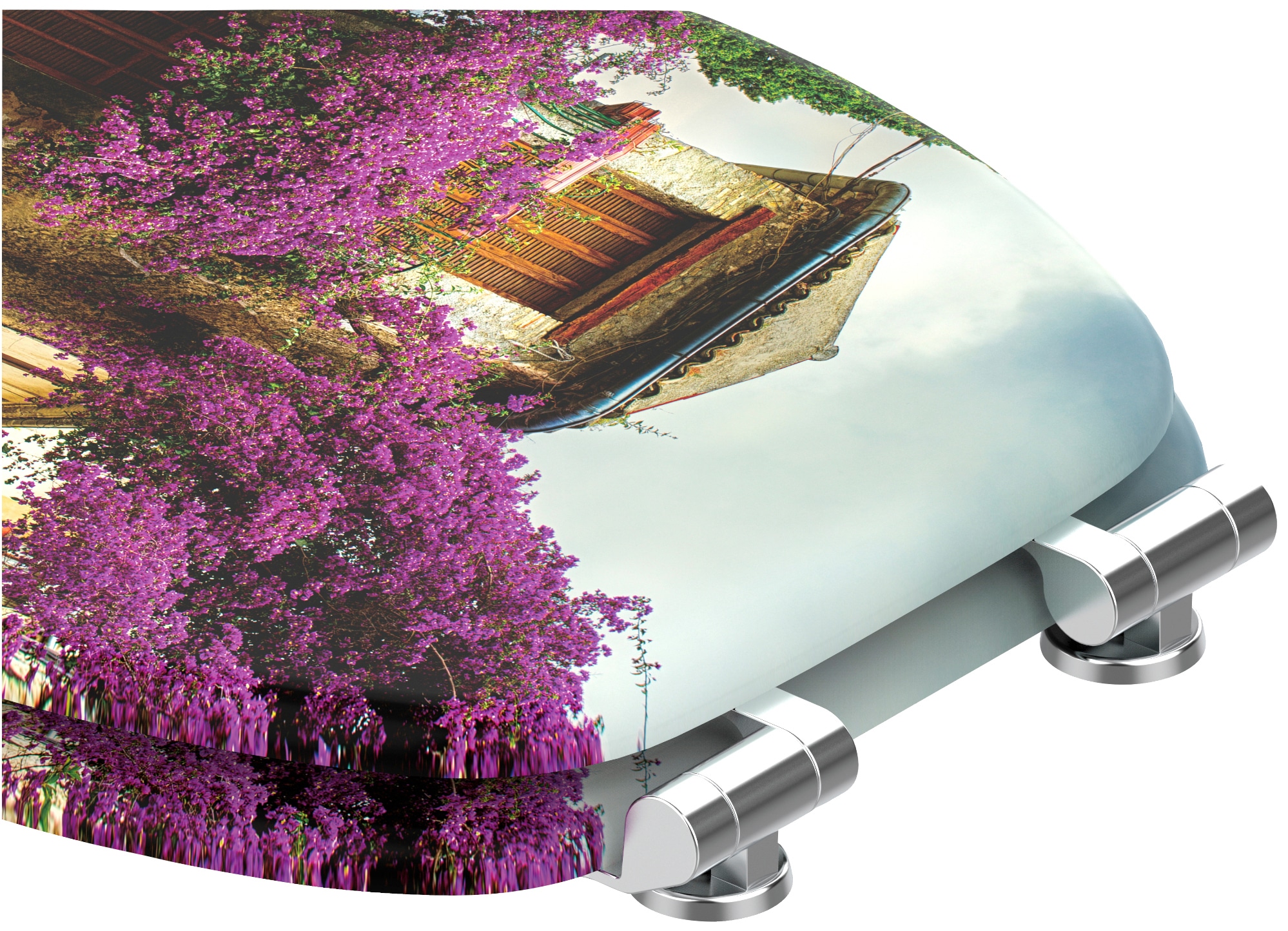 Sanilo WC-Sitz »Toskana« mit Absenkautomatik, BxL: 37,7 x 42,0 - 47,0 cm