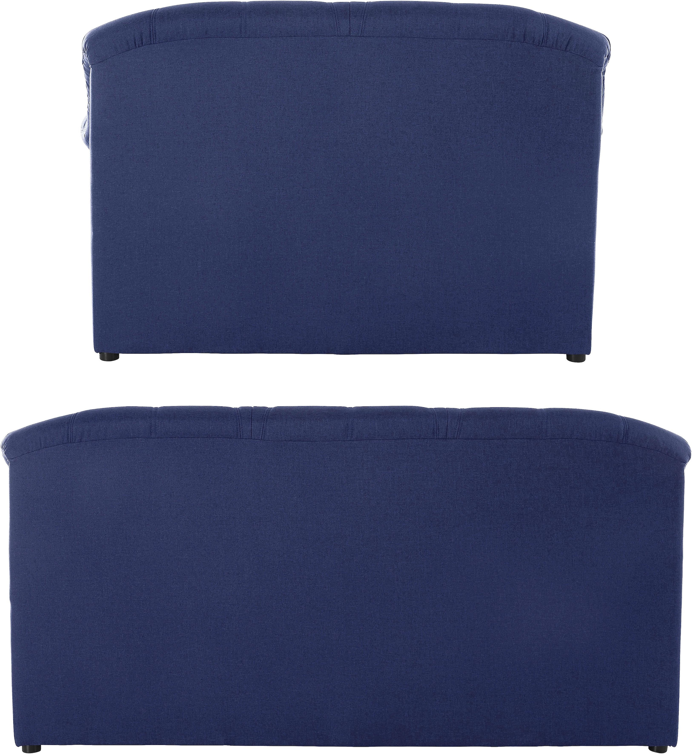 DOMO collection Ensemble rembourré »Bahia zeitlos & elegantes Sofa, bequem« Set,  3-Sitzer & 2-Sitzer-Set