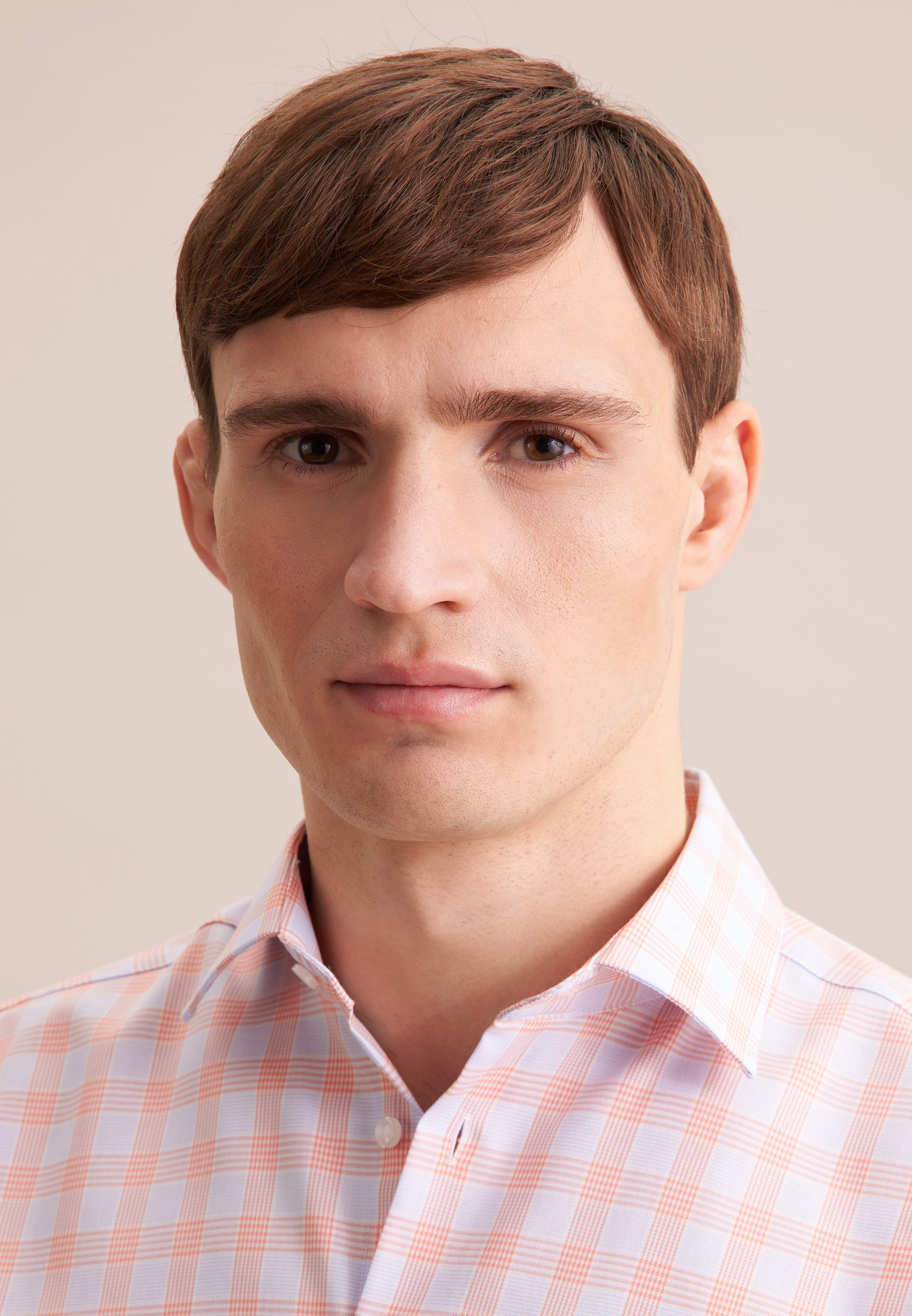 seidensticker Businesshemd »Comfort« Comfort 1/1 Kentkragen Karo