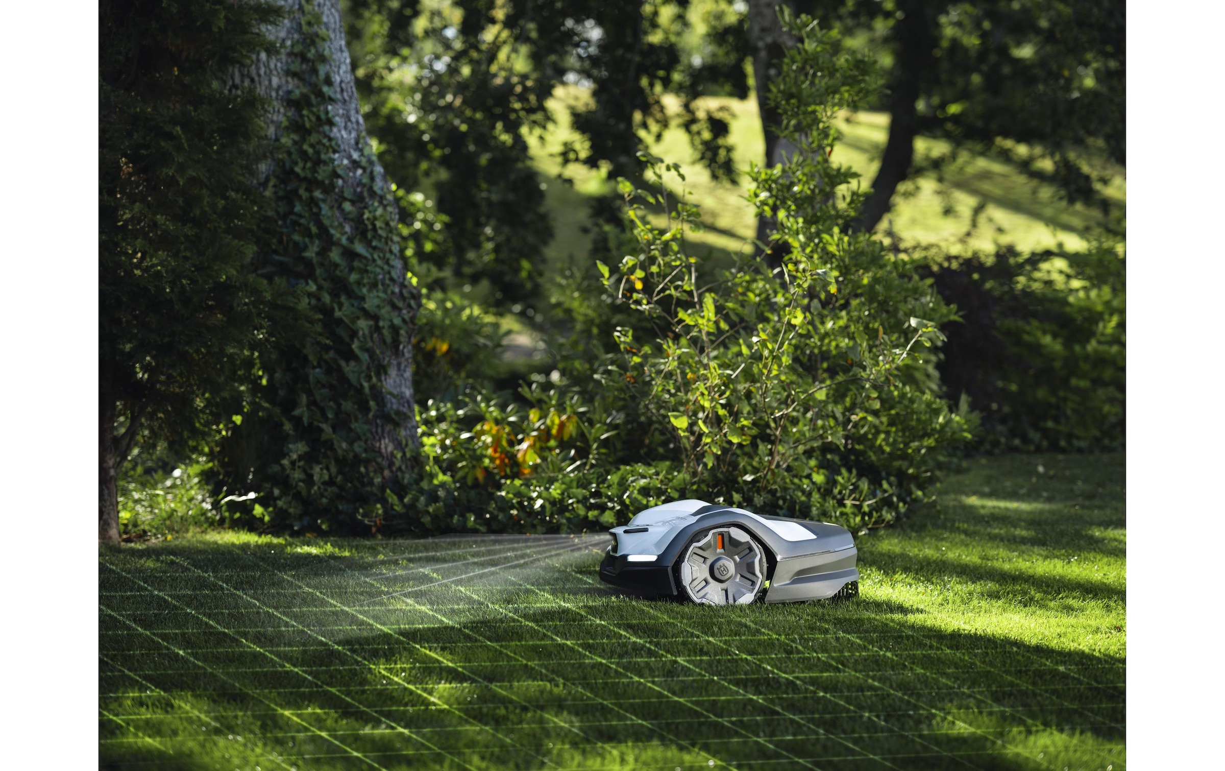 Husqvarna Robot tondeuse »405 VE NERA ohne Referenzstation 900 m²«  mit Diebstahlalarm, GPS, PIN-Code