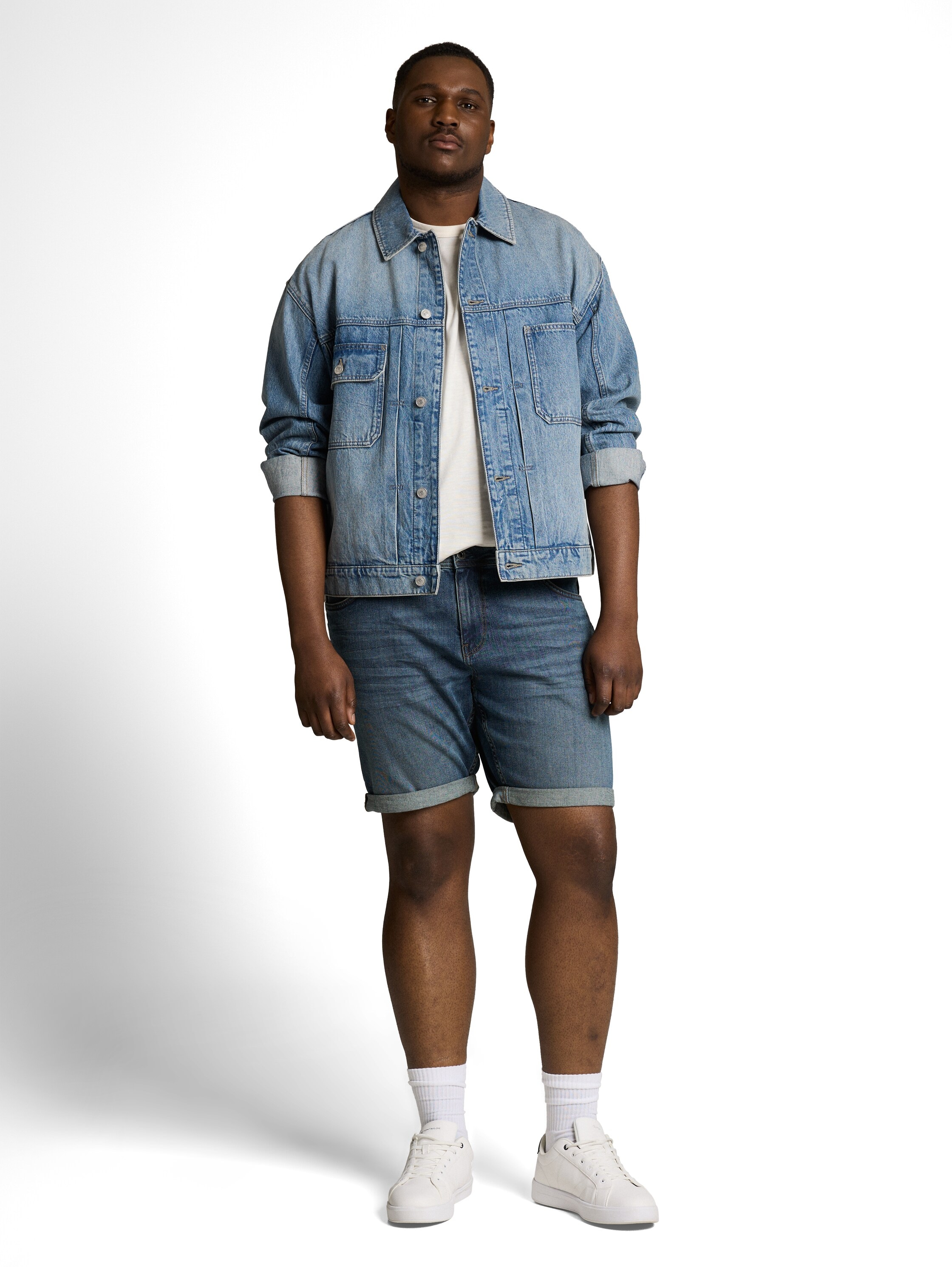 TOM TAILOR PLUS Short en jean style 5 poches - Grandes tailles