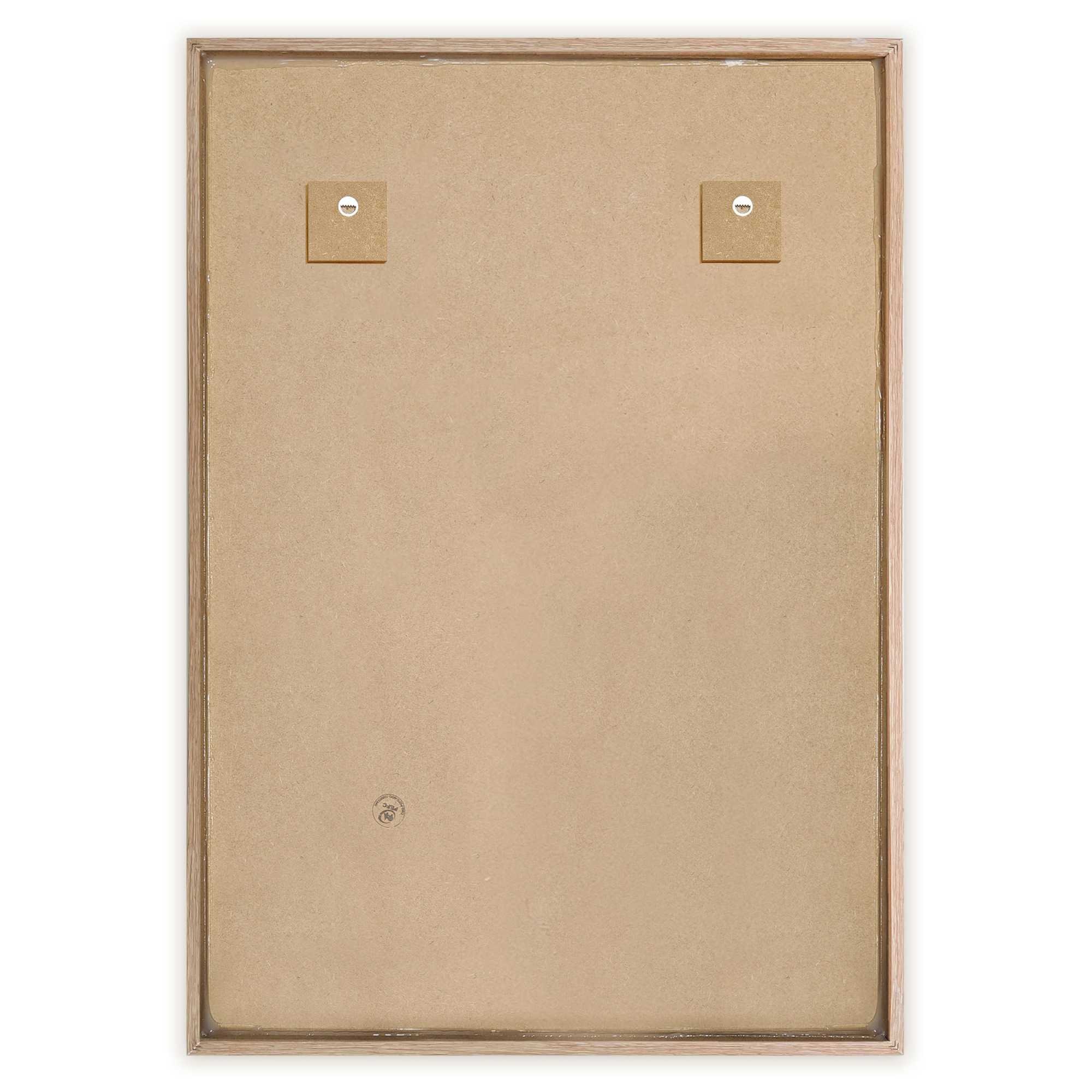 Reinders! Wandbild »Weisses abstraktes« Schlafzimmer - Weiss - MDF - Abstrakt - 70x100 cm