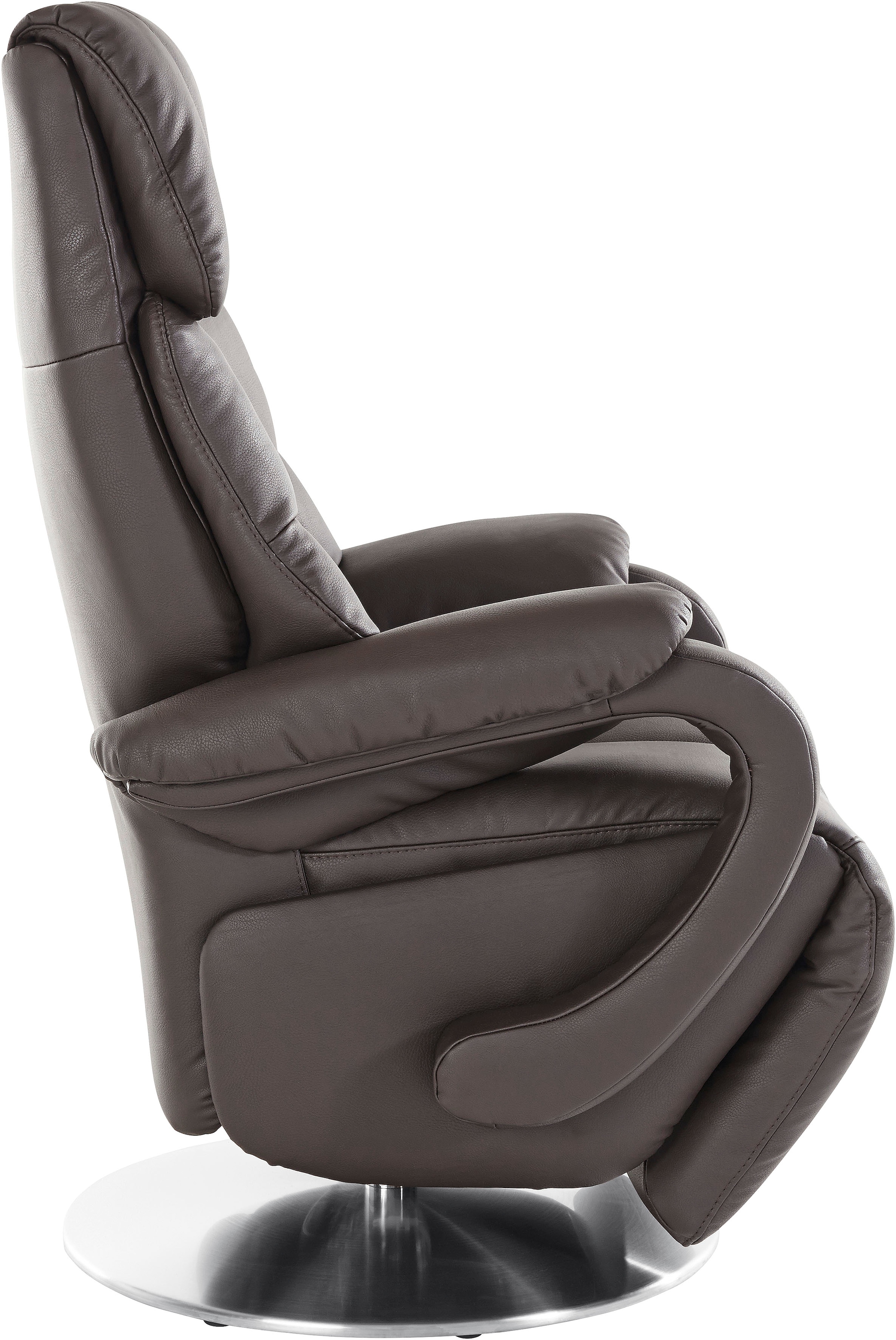 sit&more Fauteuil TV »Invito mit Kopfteilverstellung & Drehfunktion, weitere Funktionen« en taille M, au choix avec moteur et aide au lever