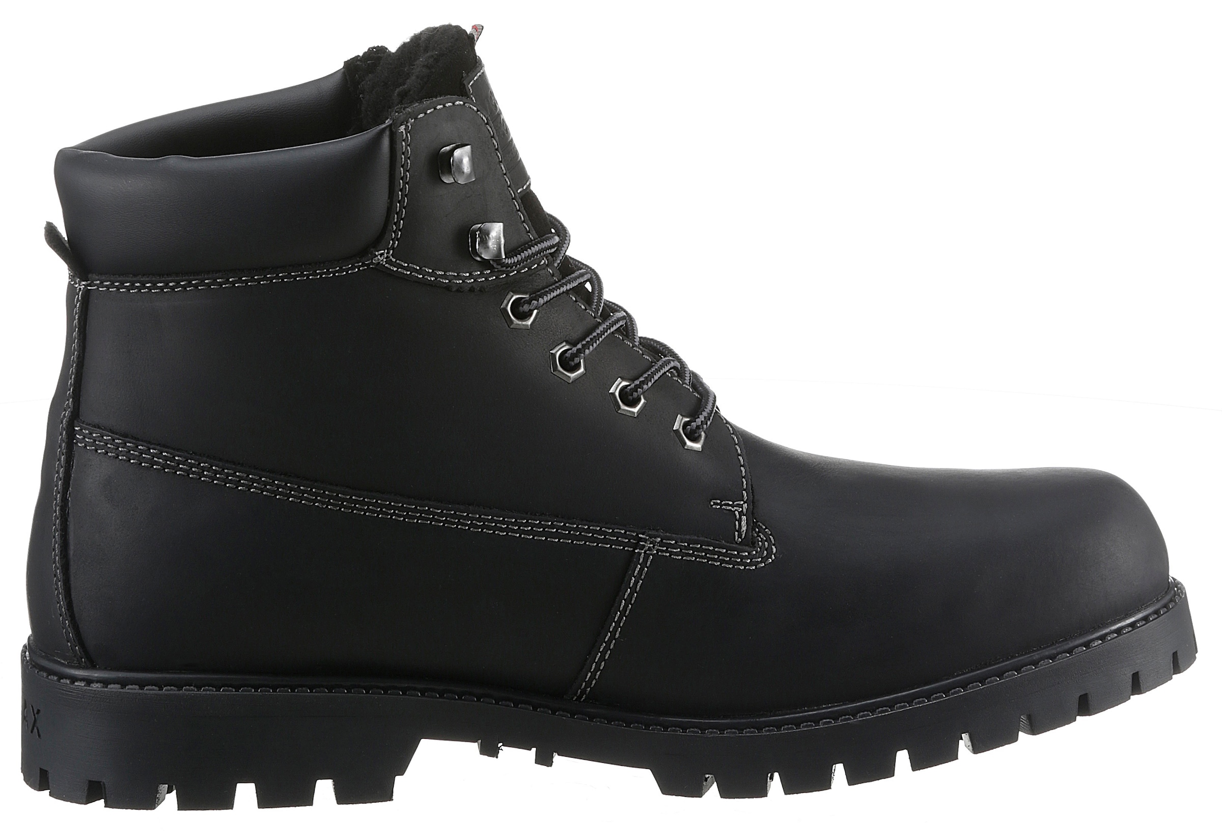 Dockers by Gerli Bottes d'hiver  worker boots, bottines à lacets avec talon bloc