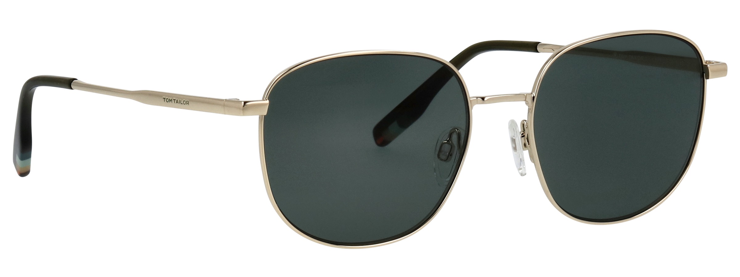 TOM TAILOR Sonnenbrille »Modell 675006« Form Karree/Soft, Logoschriftzug auf Bügel, Metallfassung