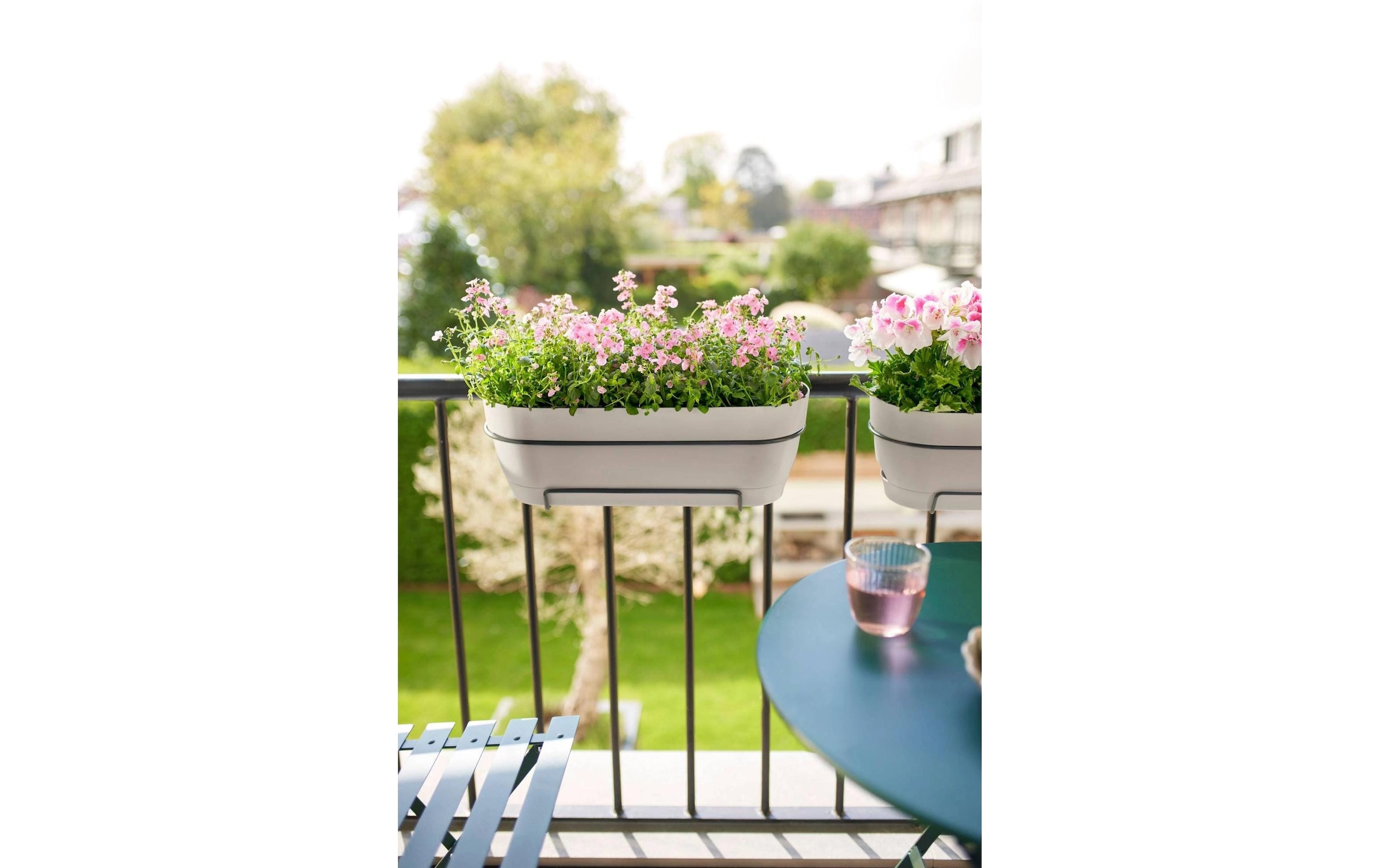 Elho Pot de fleurs »Vibia Campana Balkonkasten Allin1 50 cm«