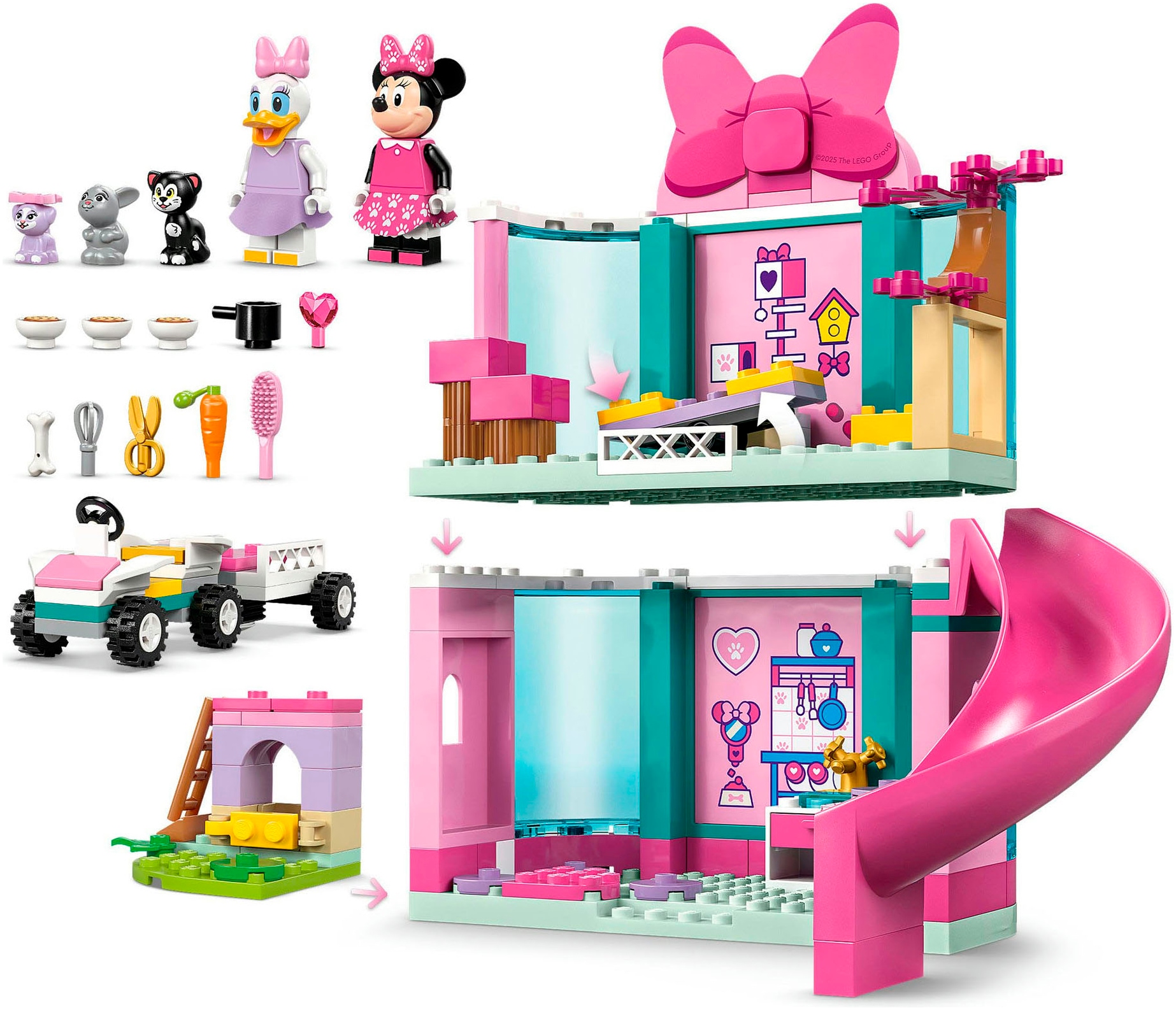 LEGO® Pions de construction »Minnies Tierhotel (43274), LEGO Disney Classic« Made in Europe