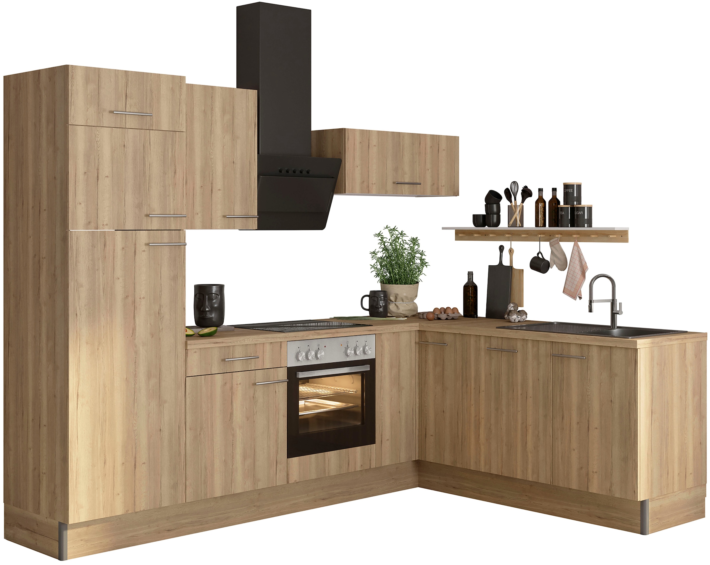 OPTIFIT Cuisine »Klara« 270 x 200 cm breit, wahlweise mit E-Geräten