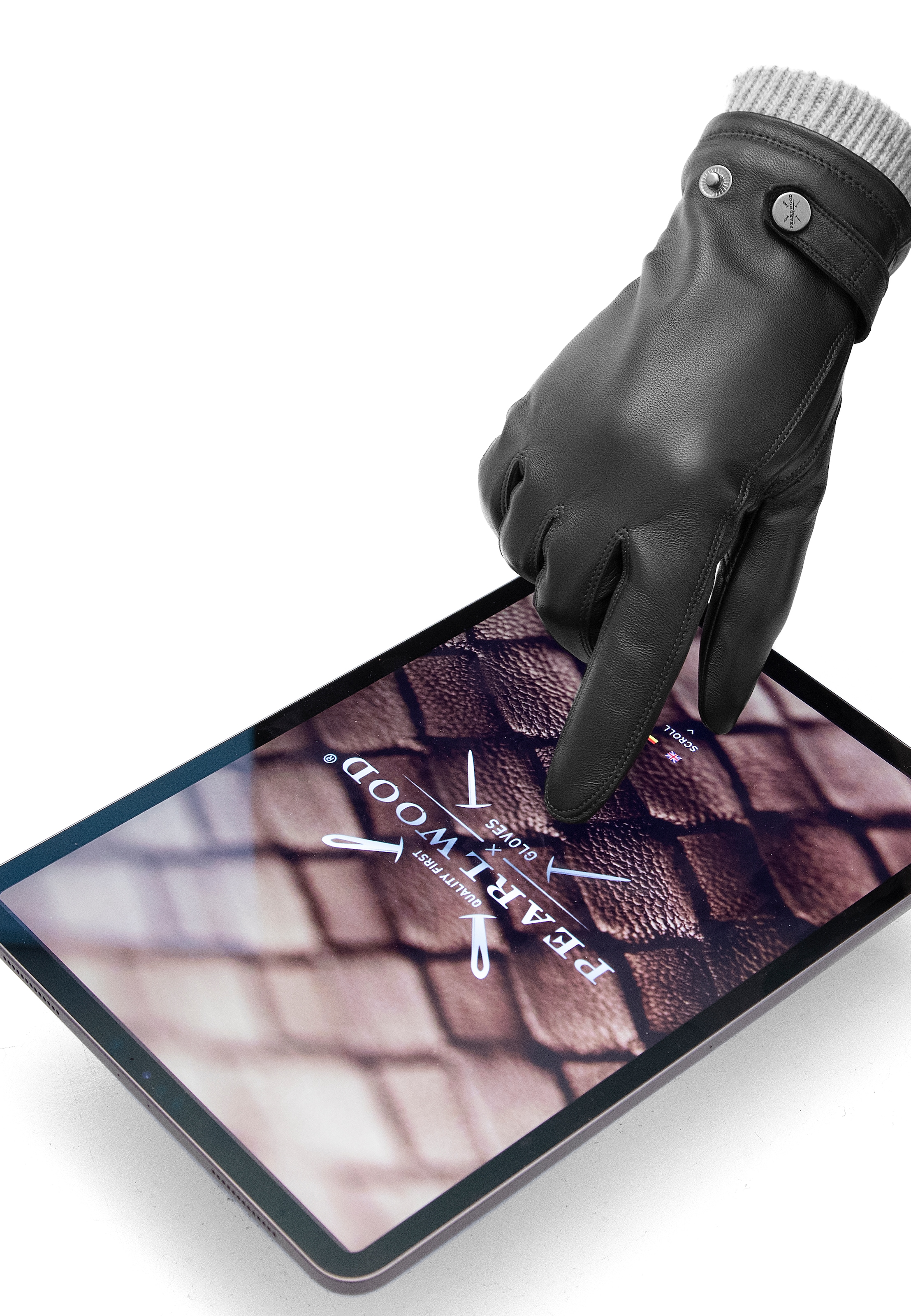 PEARLWOOD Lederhandschuhe »SUNNY« 1 Paar,  anschmiegsamer Elastikbund schütz vor Wind, Regen, Kälte und Schmutz