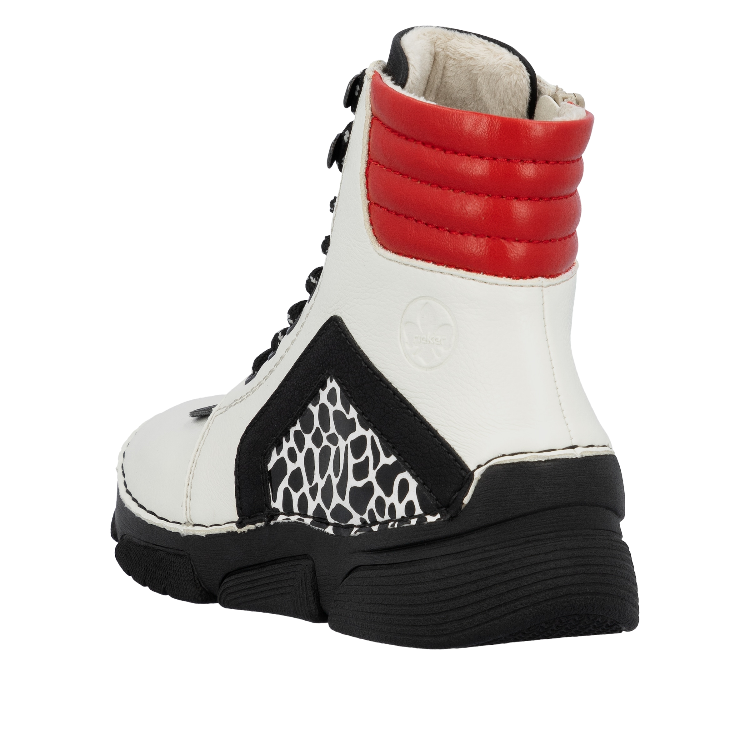 Rieker Sneakerboots  Schnürboots, Schnürstiefelette mit zusätzlichem Innenreissverschluss
