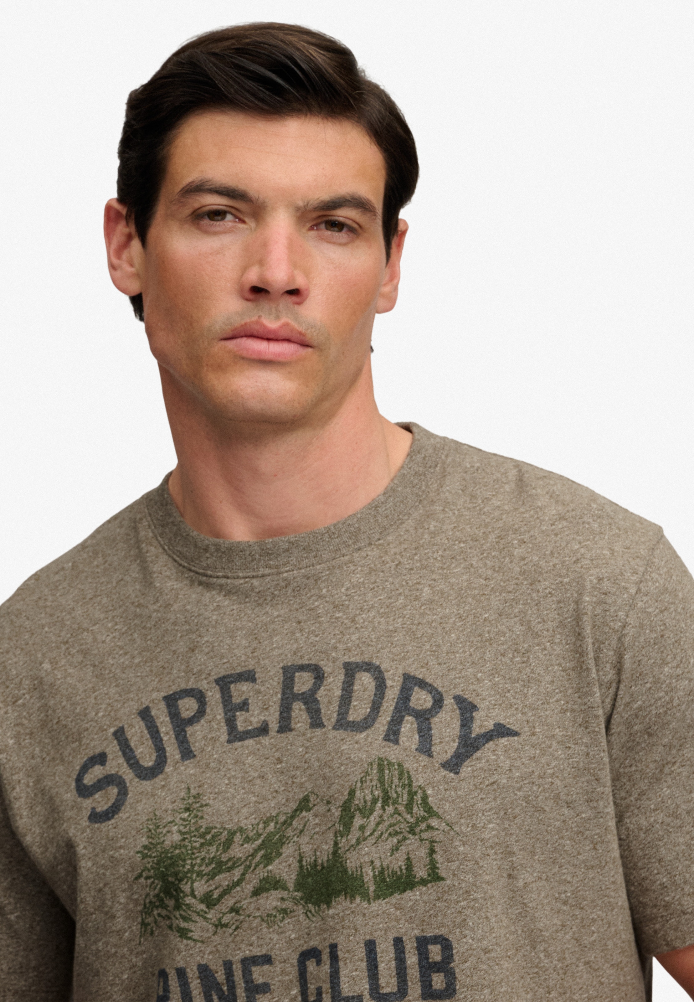 Superdry Shirt à col rond »WILD FRONTIER RLXD TEE« Baumwolle, loose fit